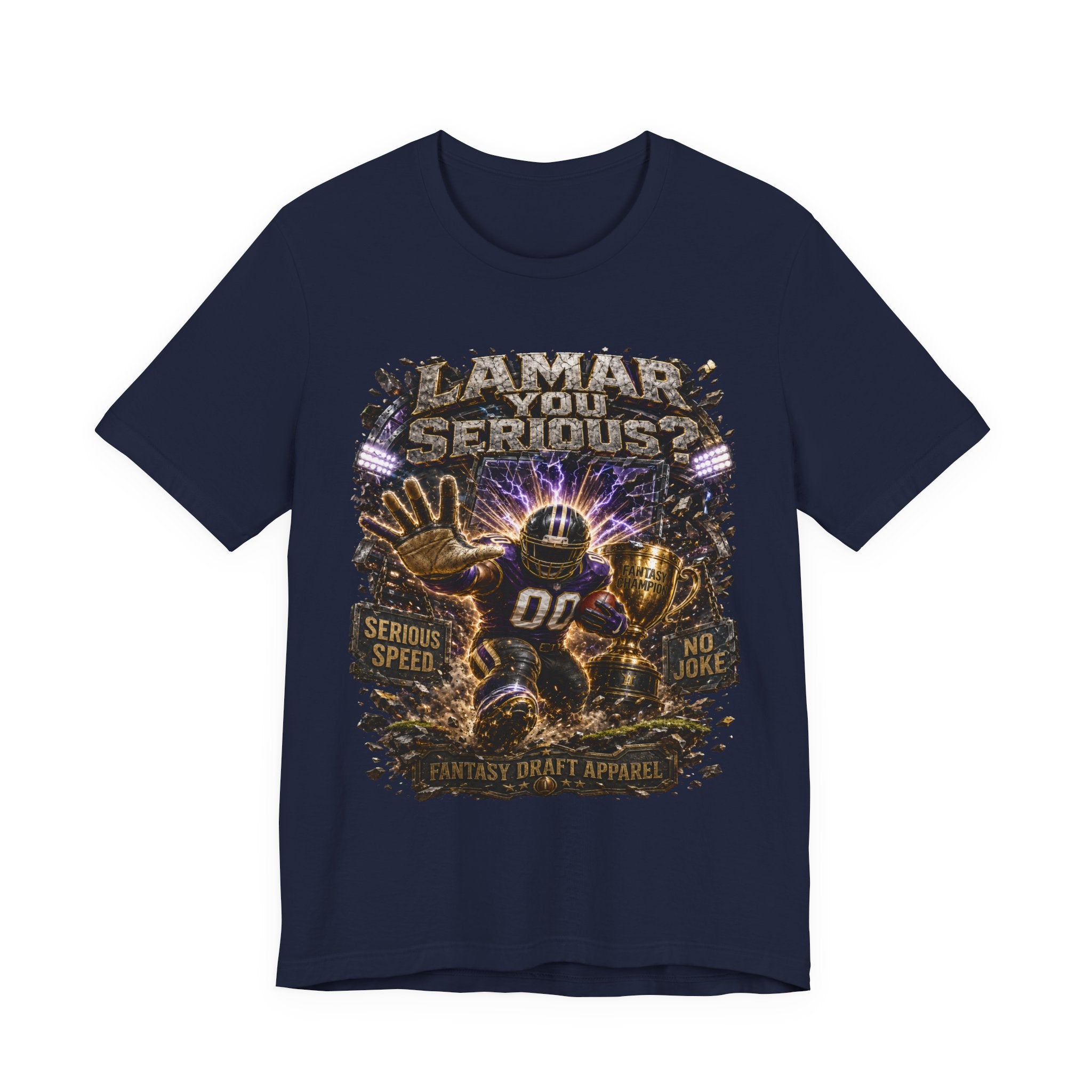 Lamar You Serious? Premium Football Tee