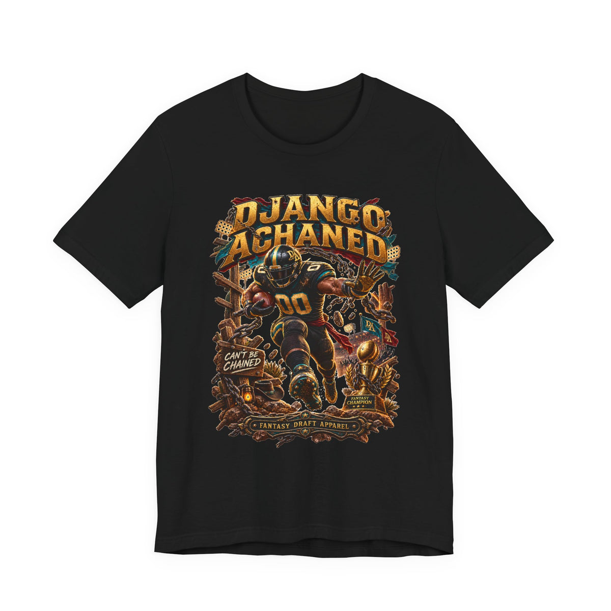 Django Achaned Team Football Tee