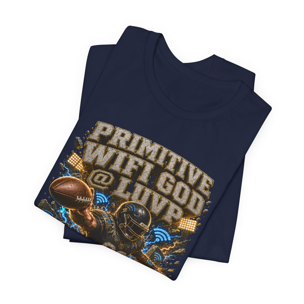 Primitive WiFi God @ LUVP Premium Football Tee