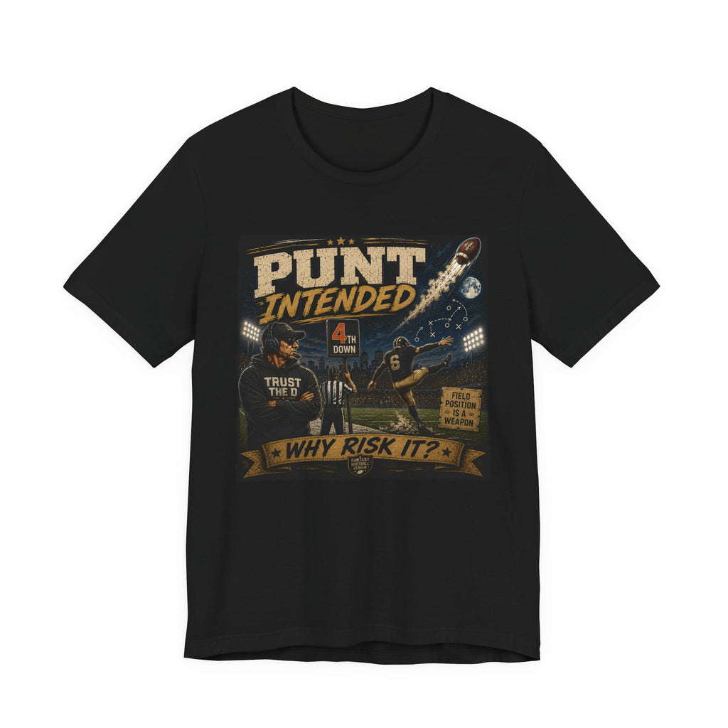 Punt Intended Fantasy Football Tee