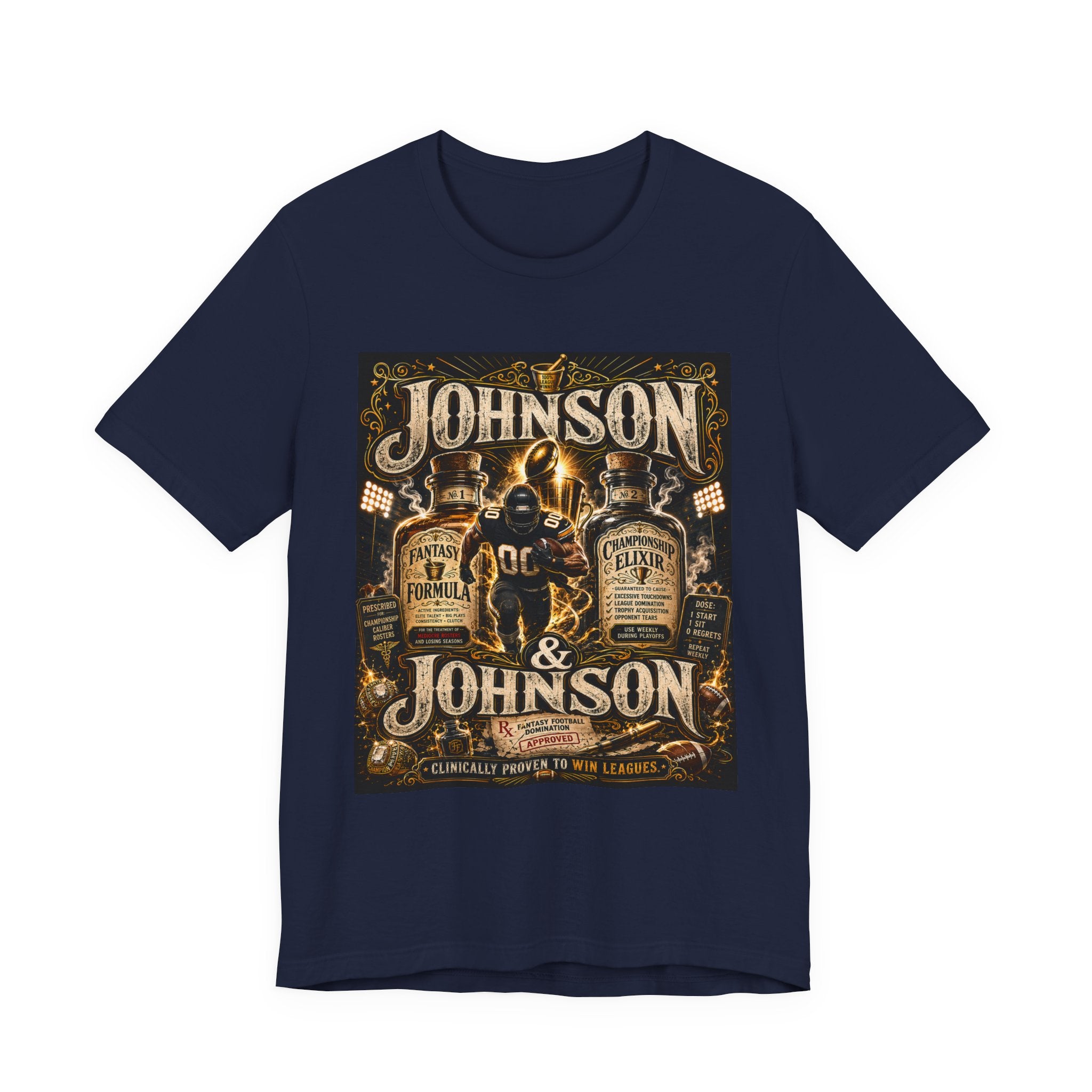 Johnson & Johnson Fantasy Football Tee