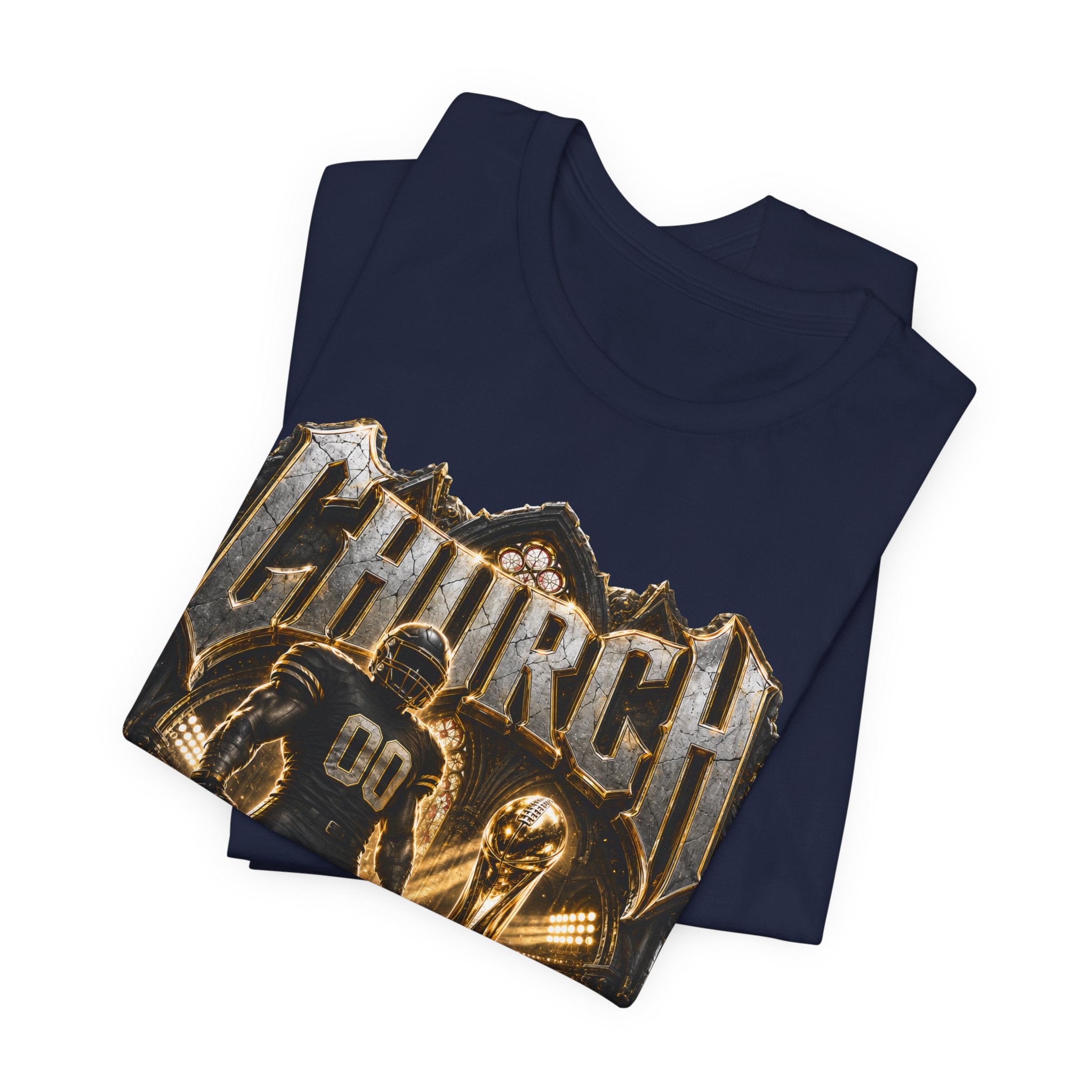 Church Premium Football Tee