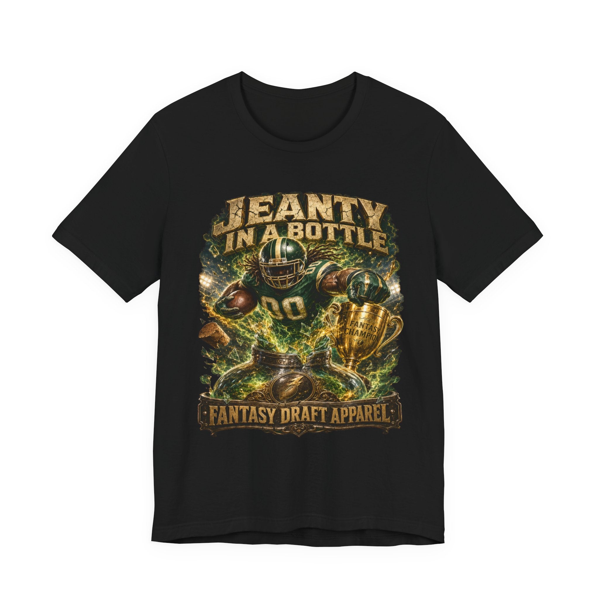 Jeanty in a Bottle Premium Football Tee