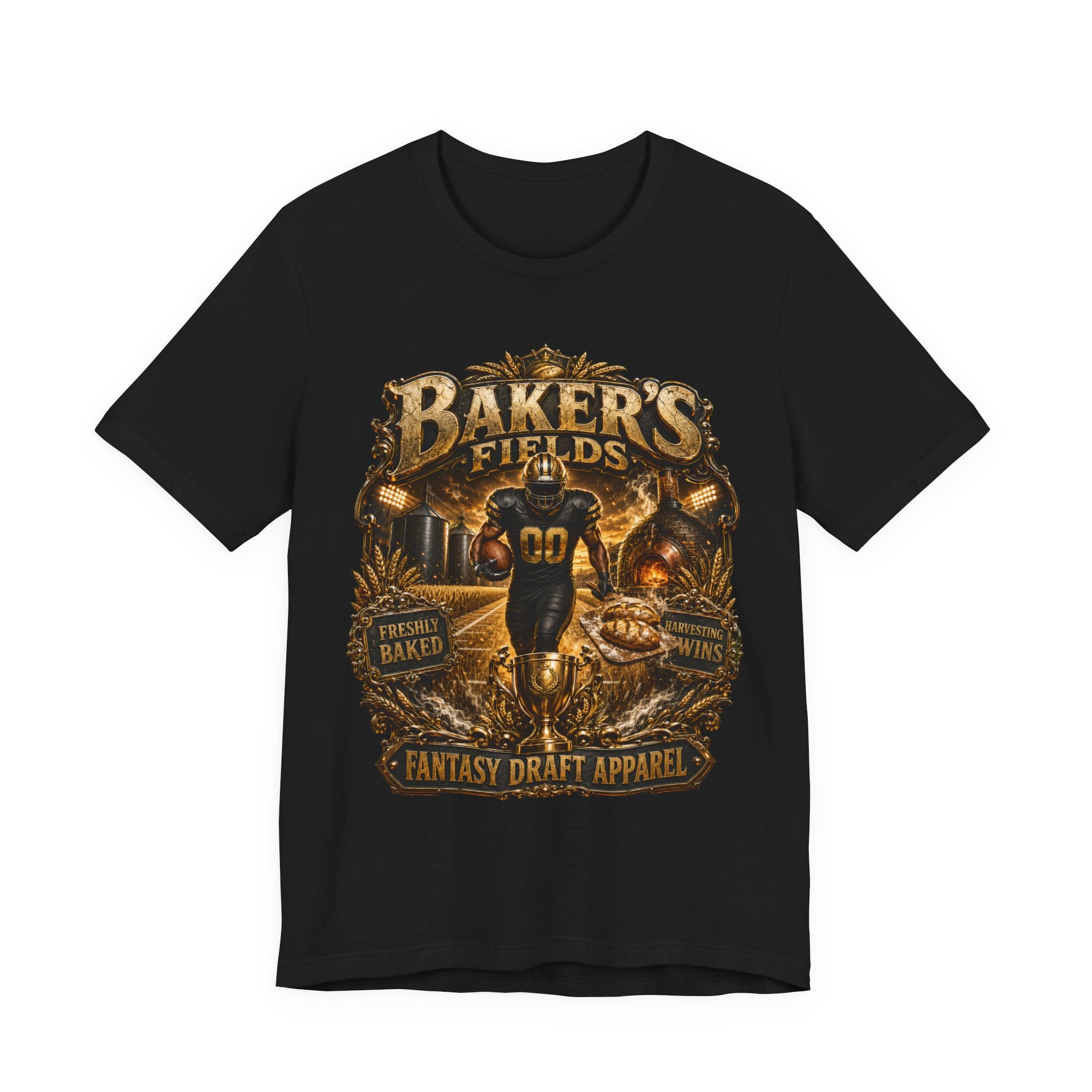 Baker’s Fields  Premium Football Tee