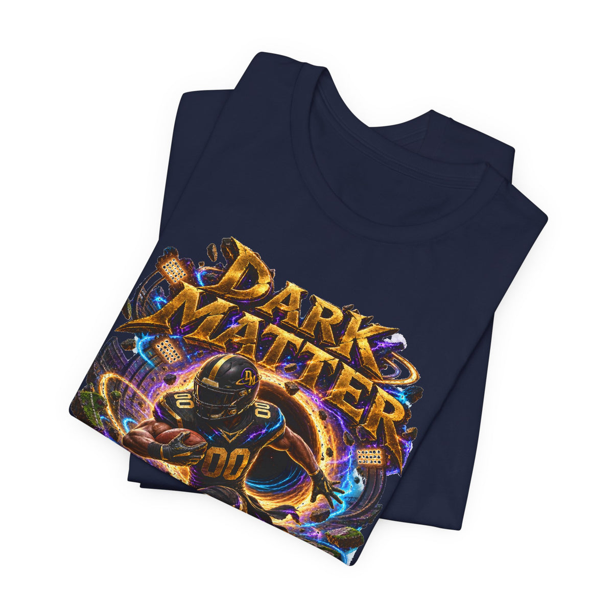 Dark Matter Team Football Tee