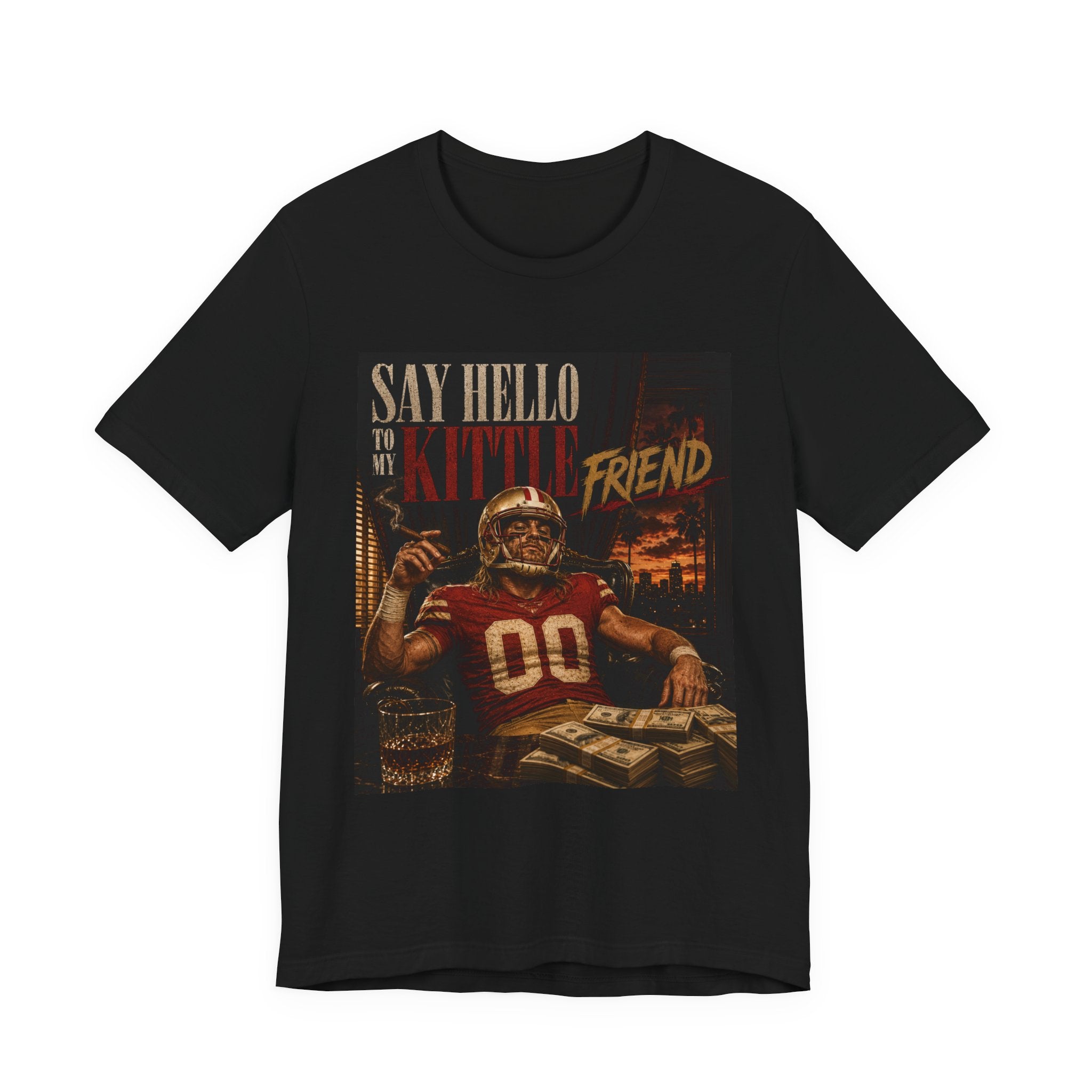 Say Hello to my Kittle Friend Fantasy Football Tee