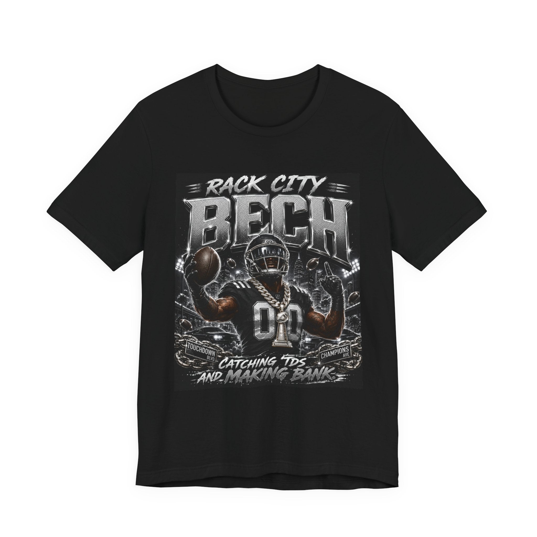 Rack City Bech Fantasy Football Tee