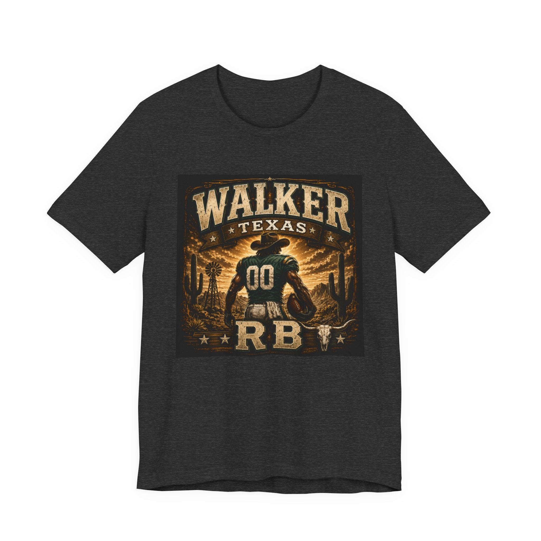 Walker Texas RB Fantasy Football Tee