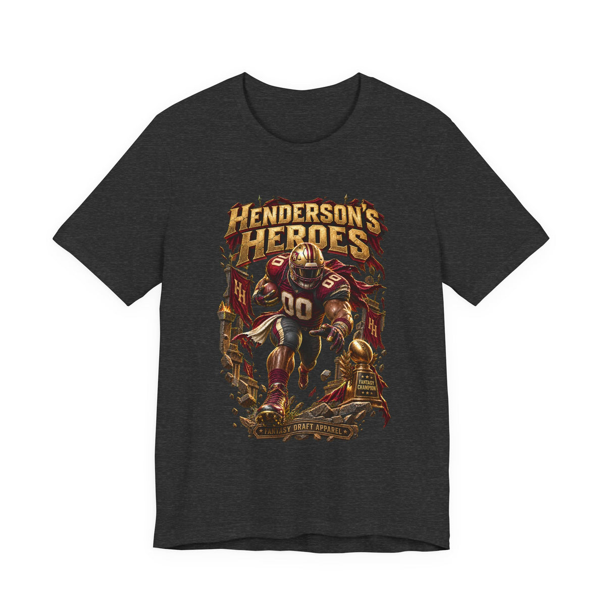 Henderson’s Heroes Team Football Tee