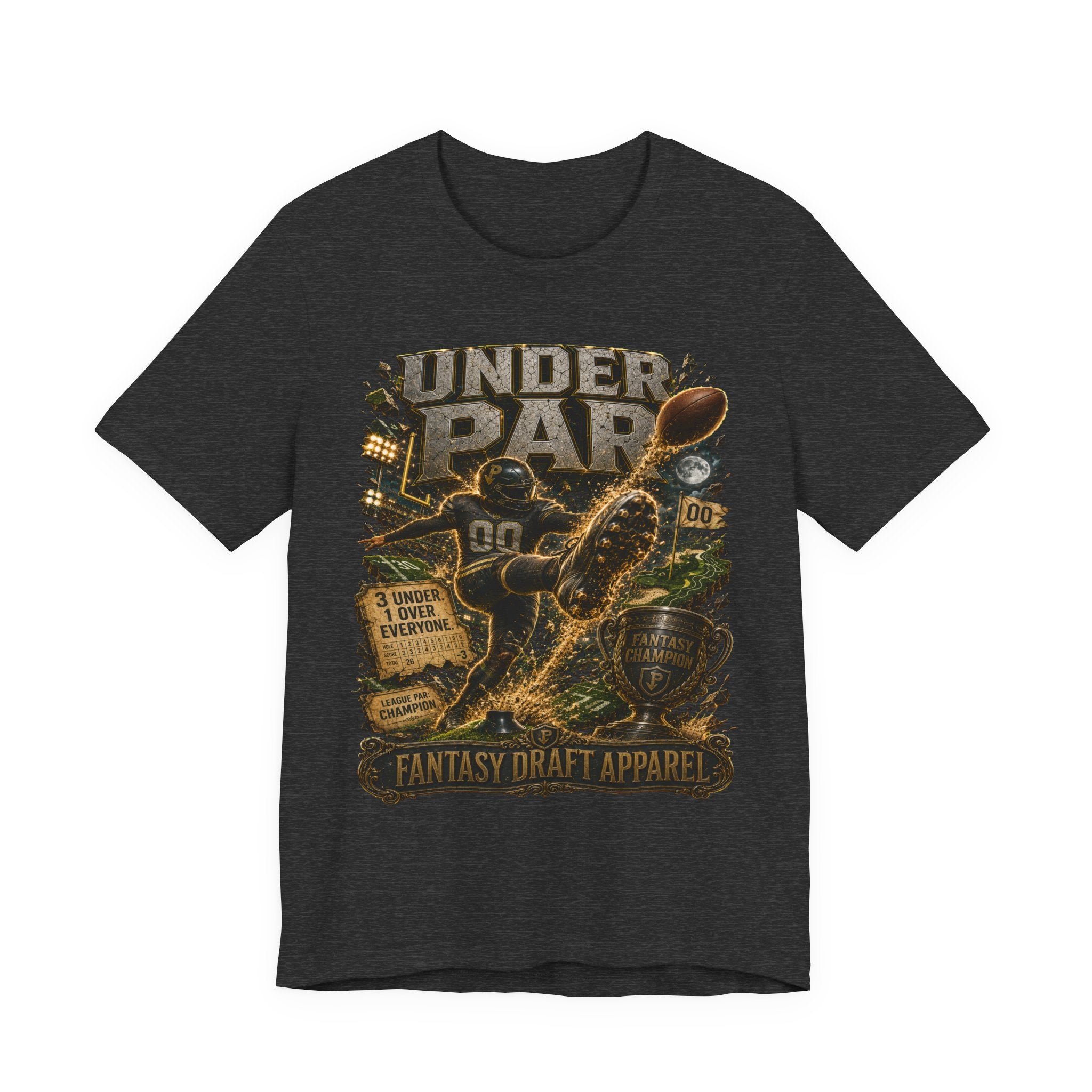 Under Par  Premium Football Tee