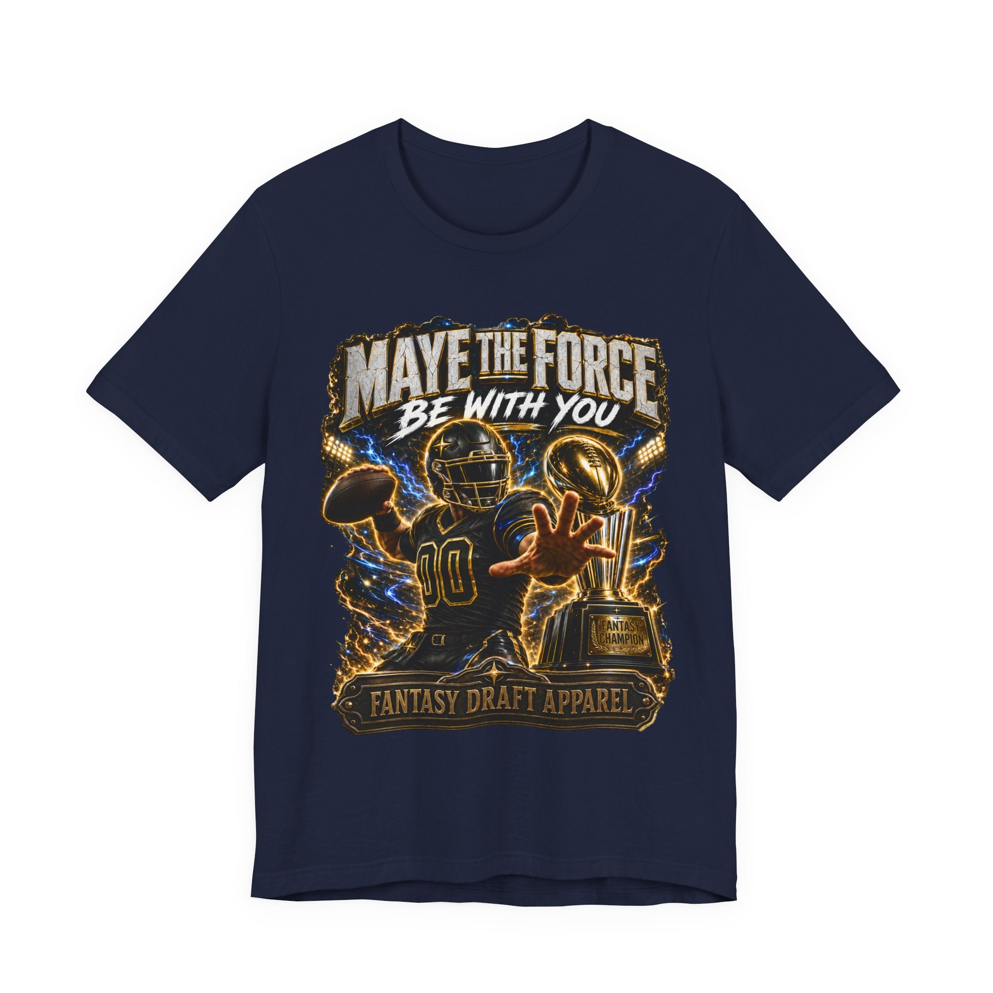 Maye the Force Be With You Premium Football Tee