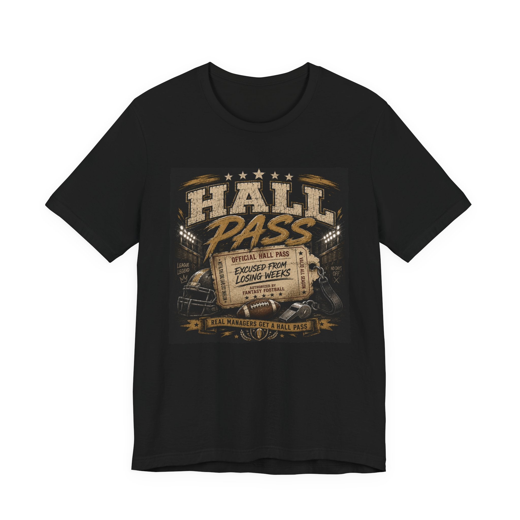 Hall Pass Fantasy Football Tee
