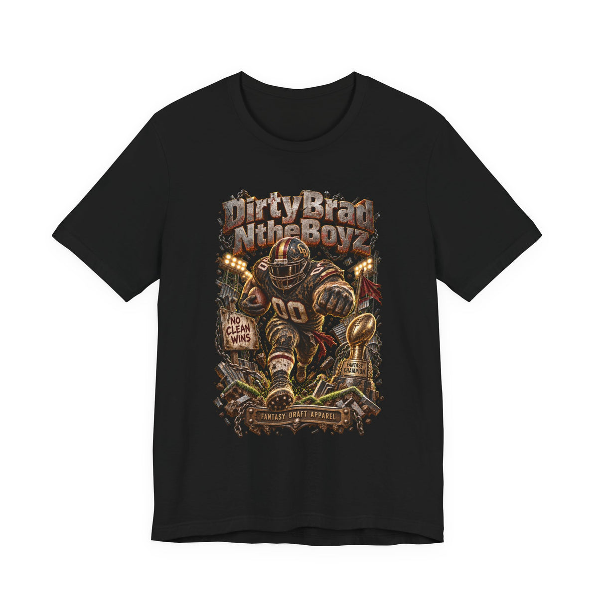 DirtyBradNtheBoyz Team Football Tee