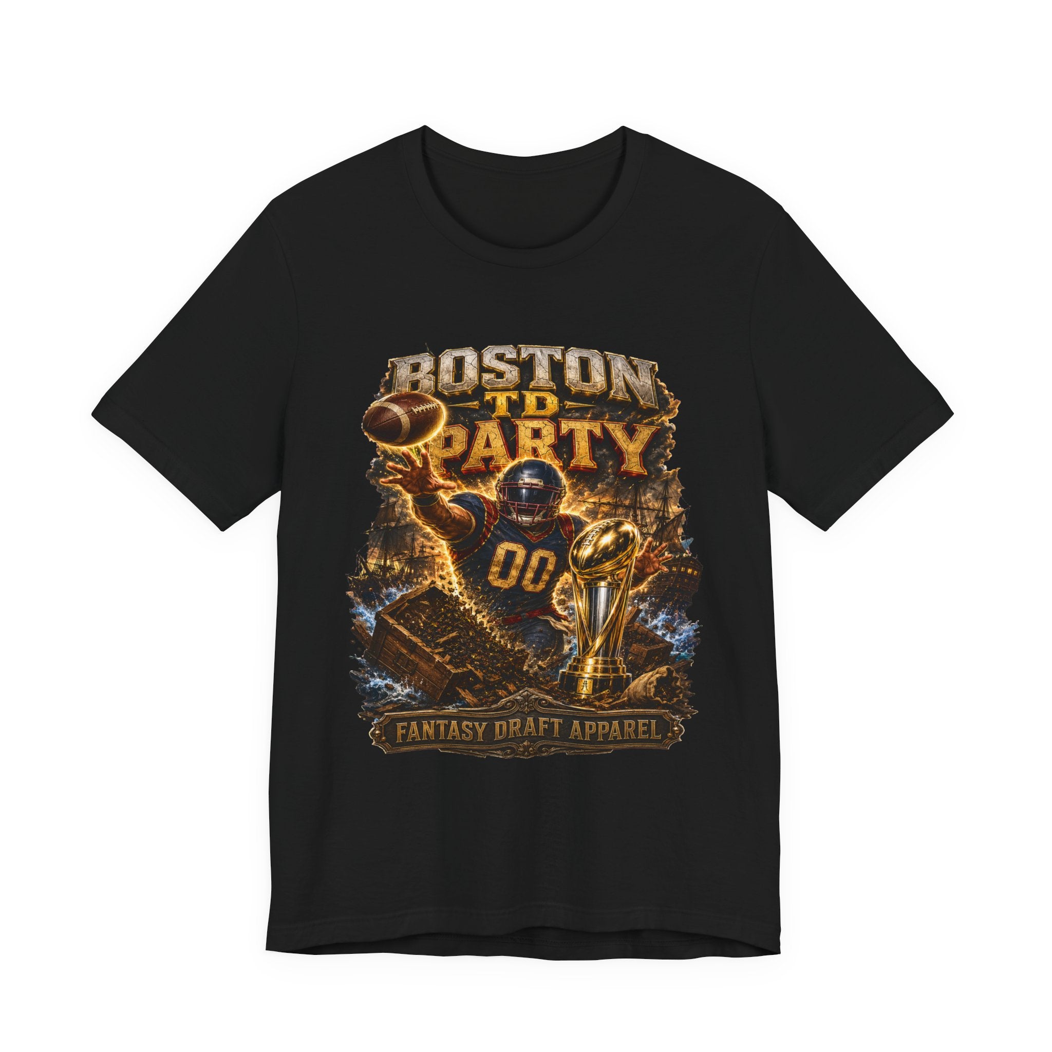 Boston TD Party Premium Football Tee