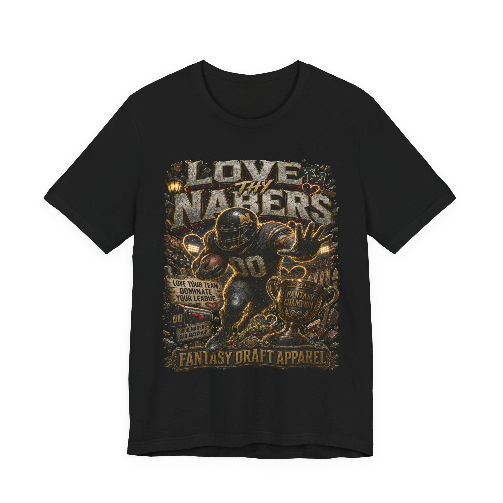 Love Thy Nabers  Premium Football Tee