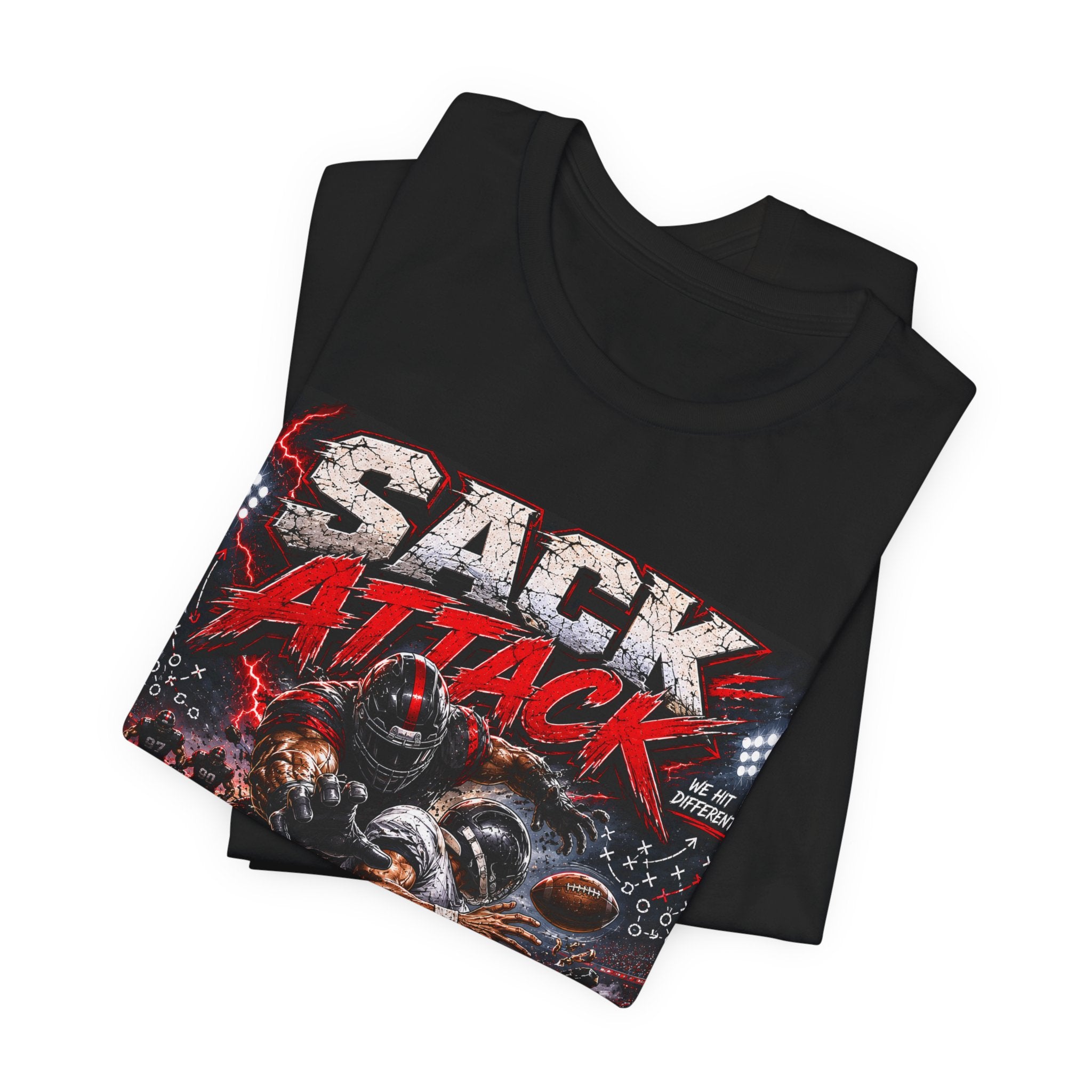 Sack Attack Fantasy Football Tee