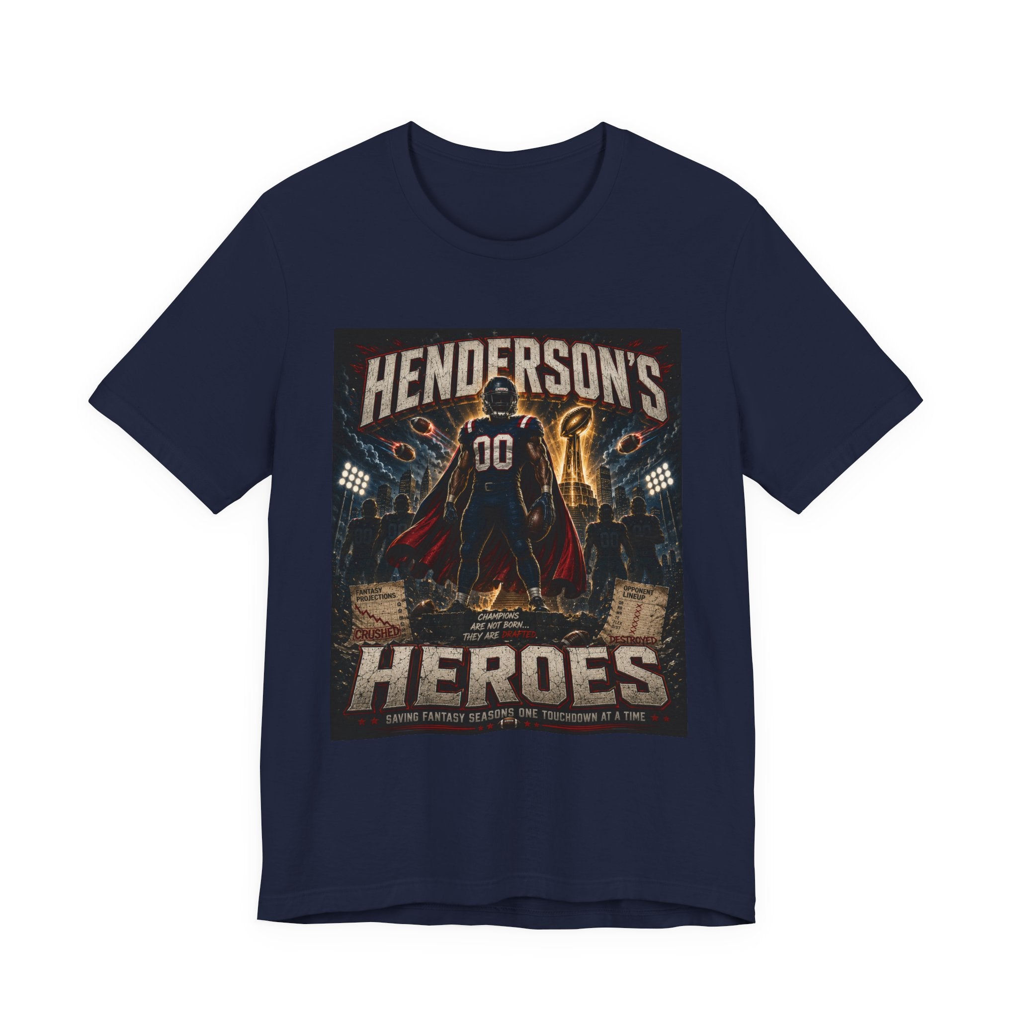 Henderson's Heroes Fantasy Football Tee