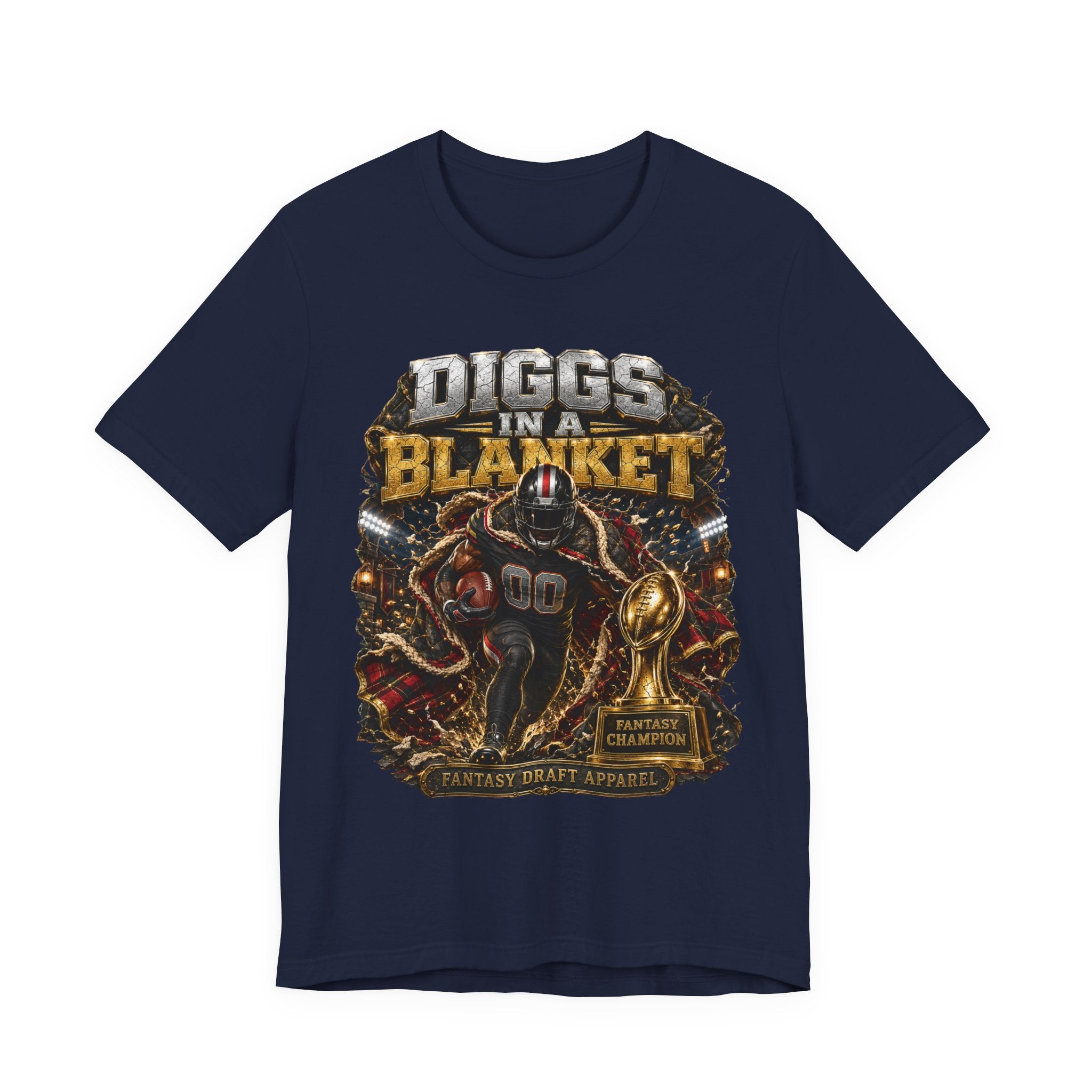 Diggs in a Blanket Premium Football Tee
