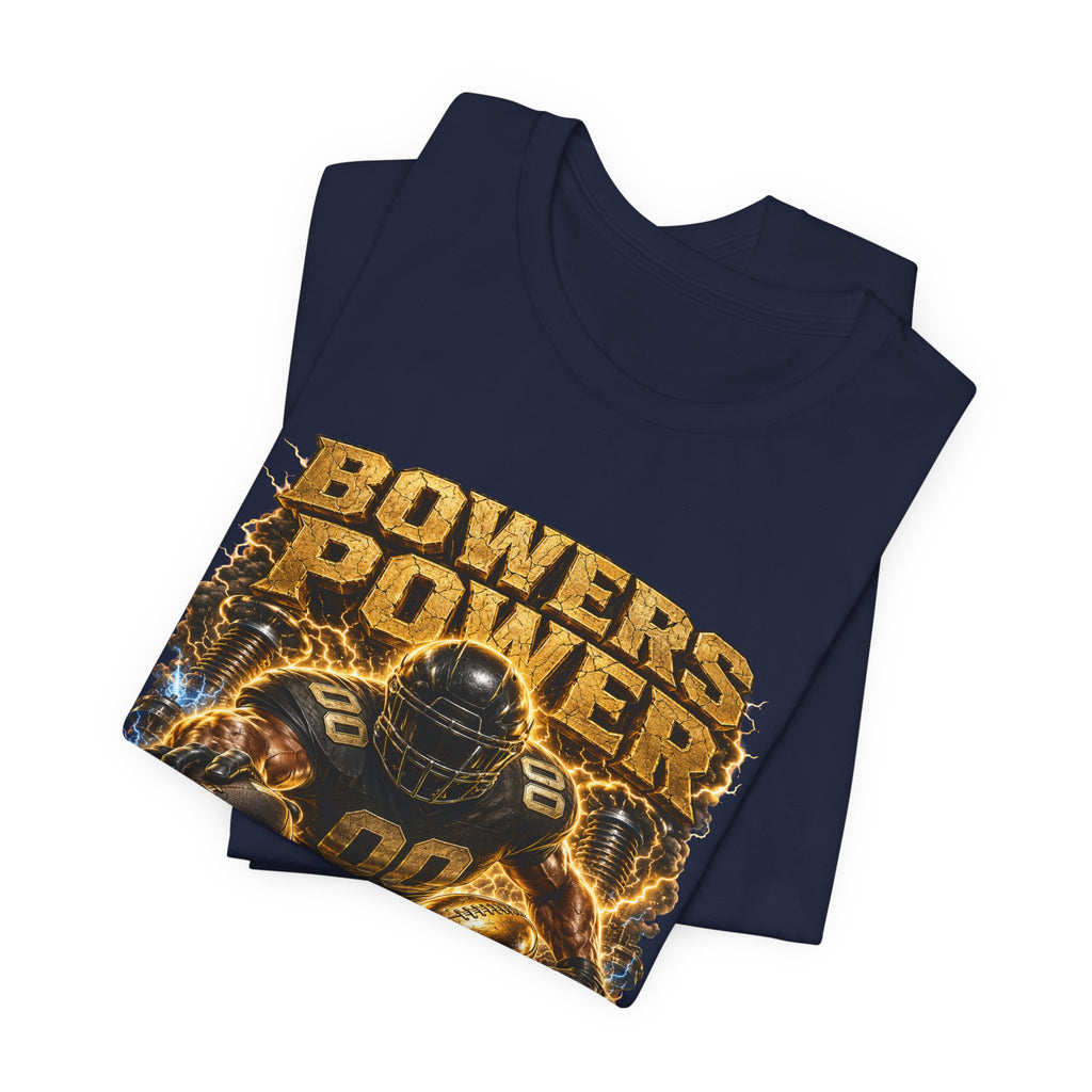 Bowers Power Premium Football Tee