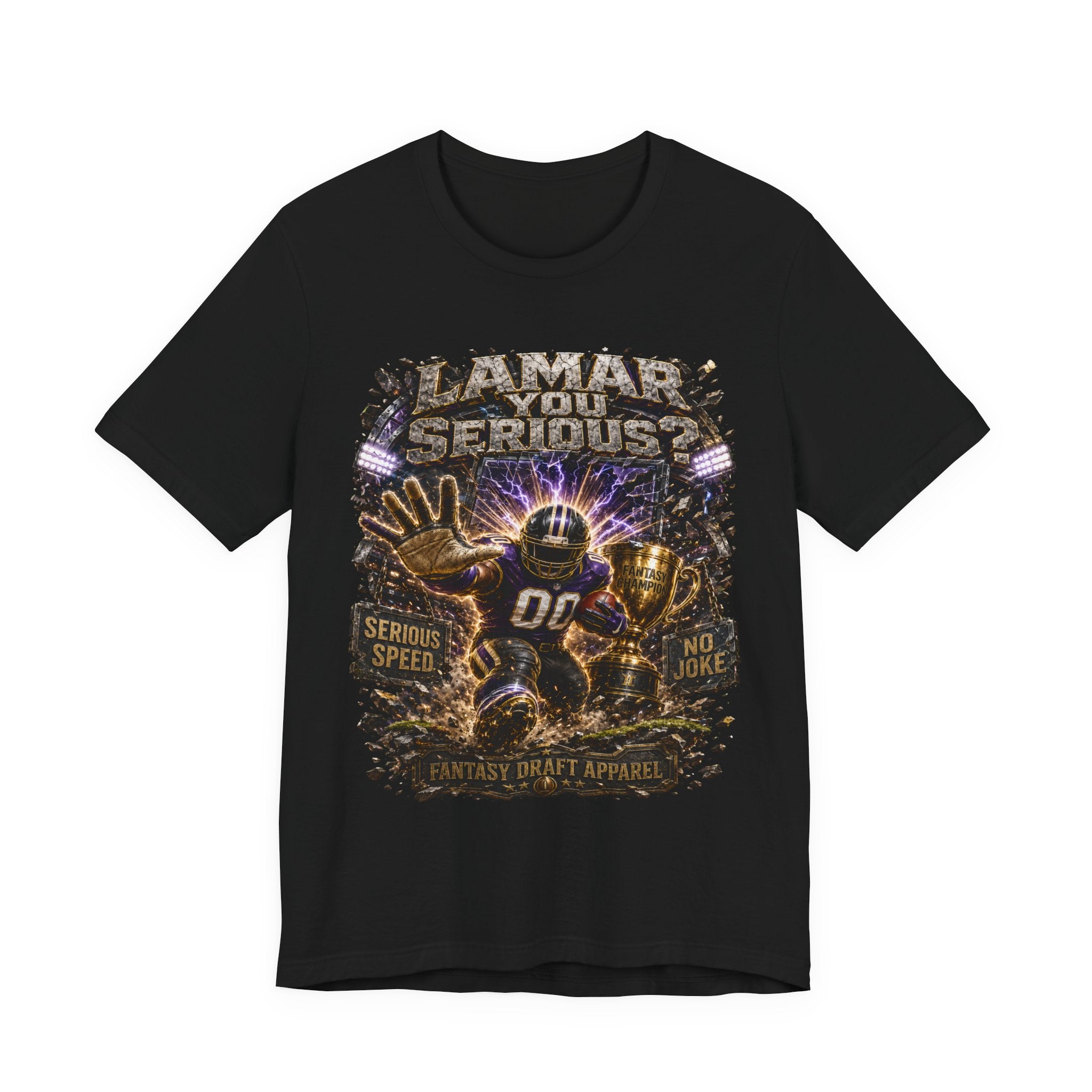 Lamar You Serious? Premium Football Tee