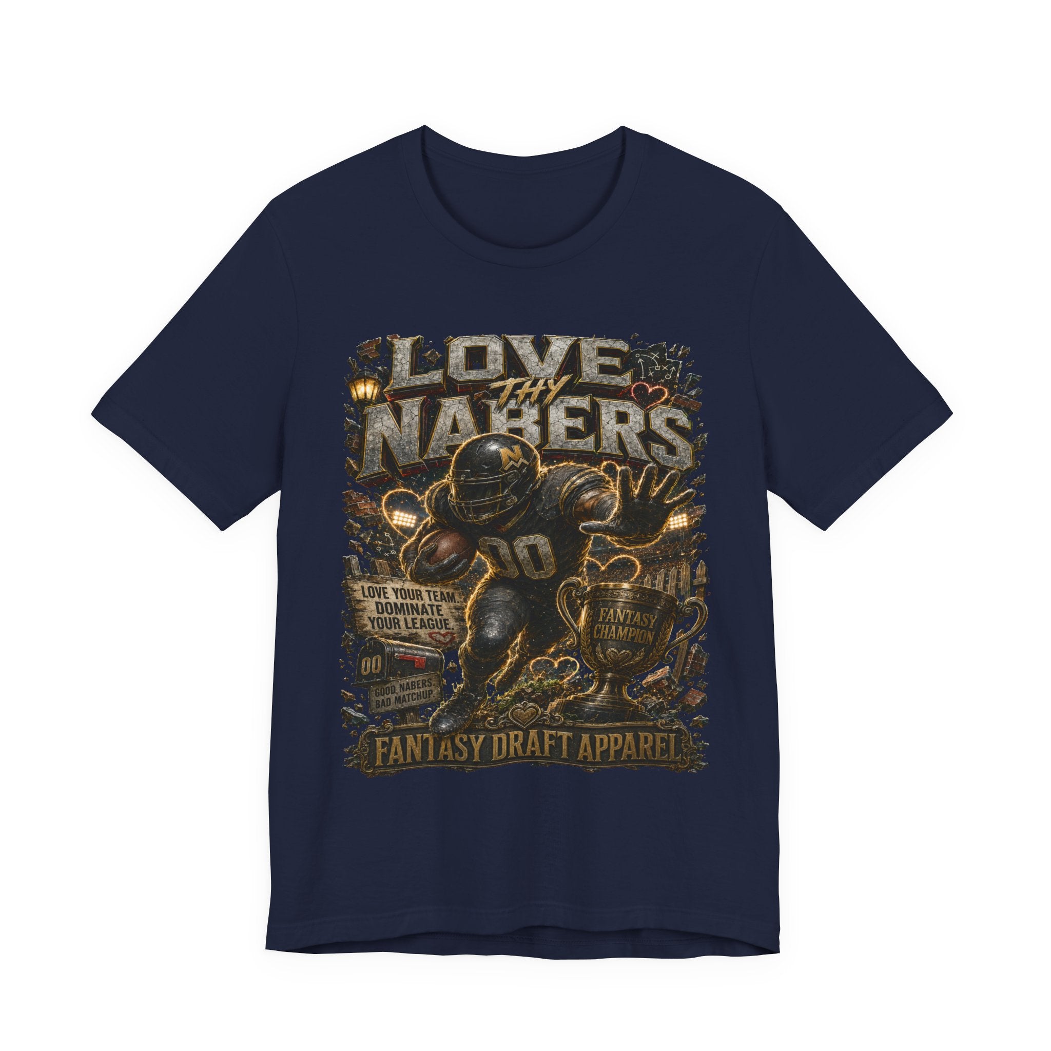 Love Thy Nabers  Premium Football Tee