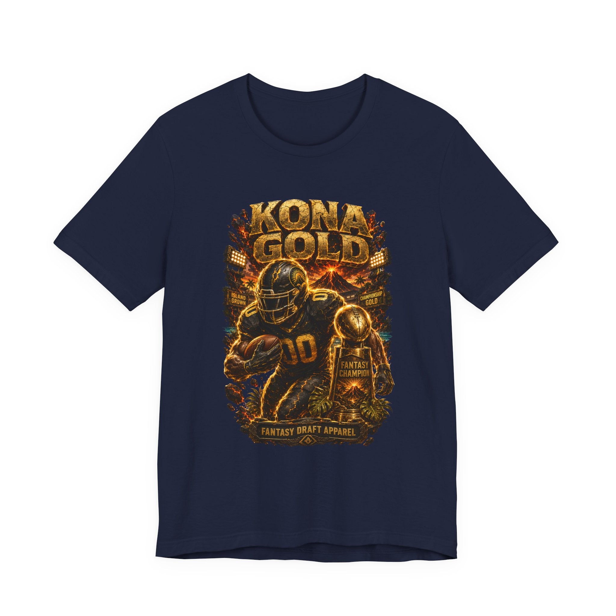 Kona Gold  Premium Football Tee