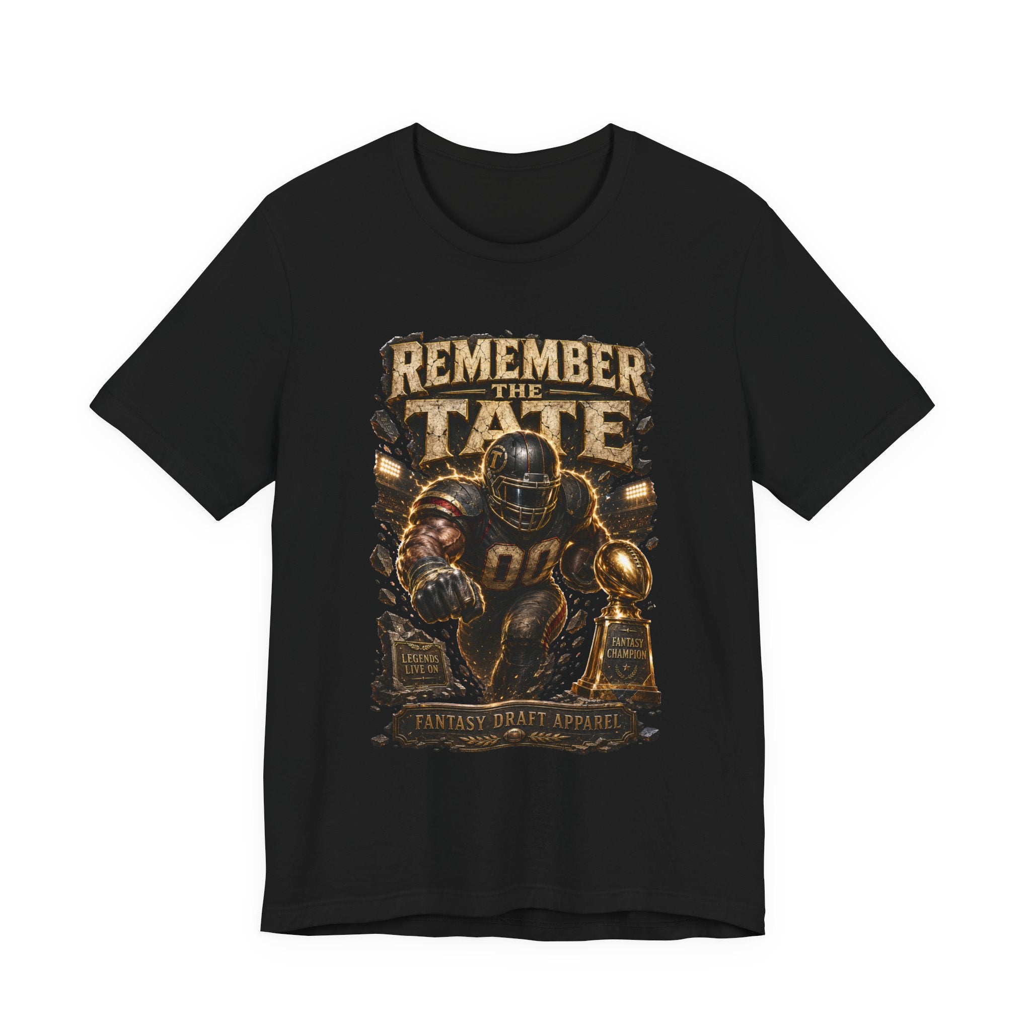 Remember the Tate  Premium Football Tee