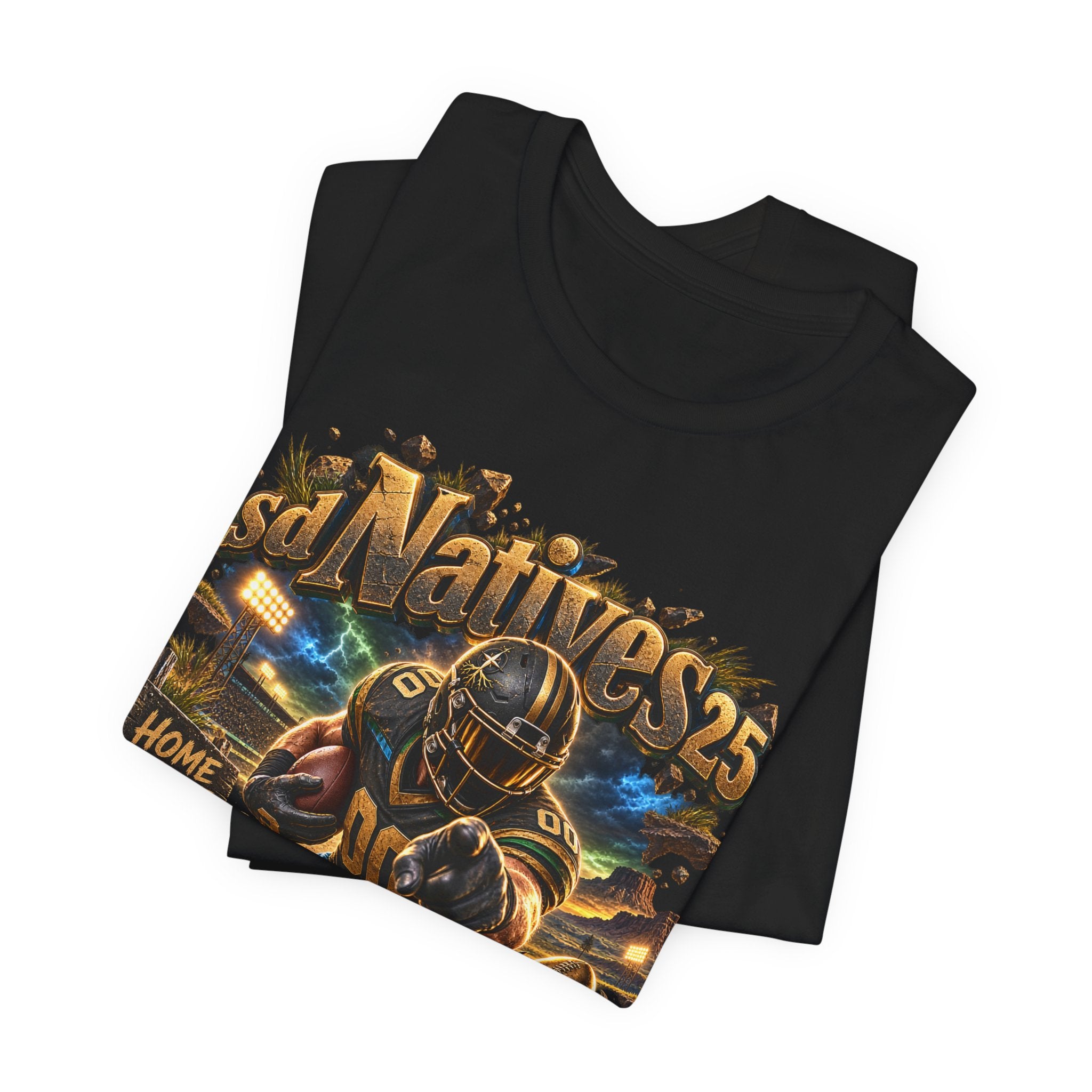 sdNatives25 Football Tee