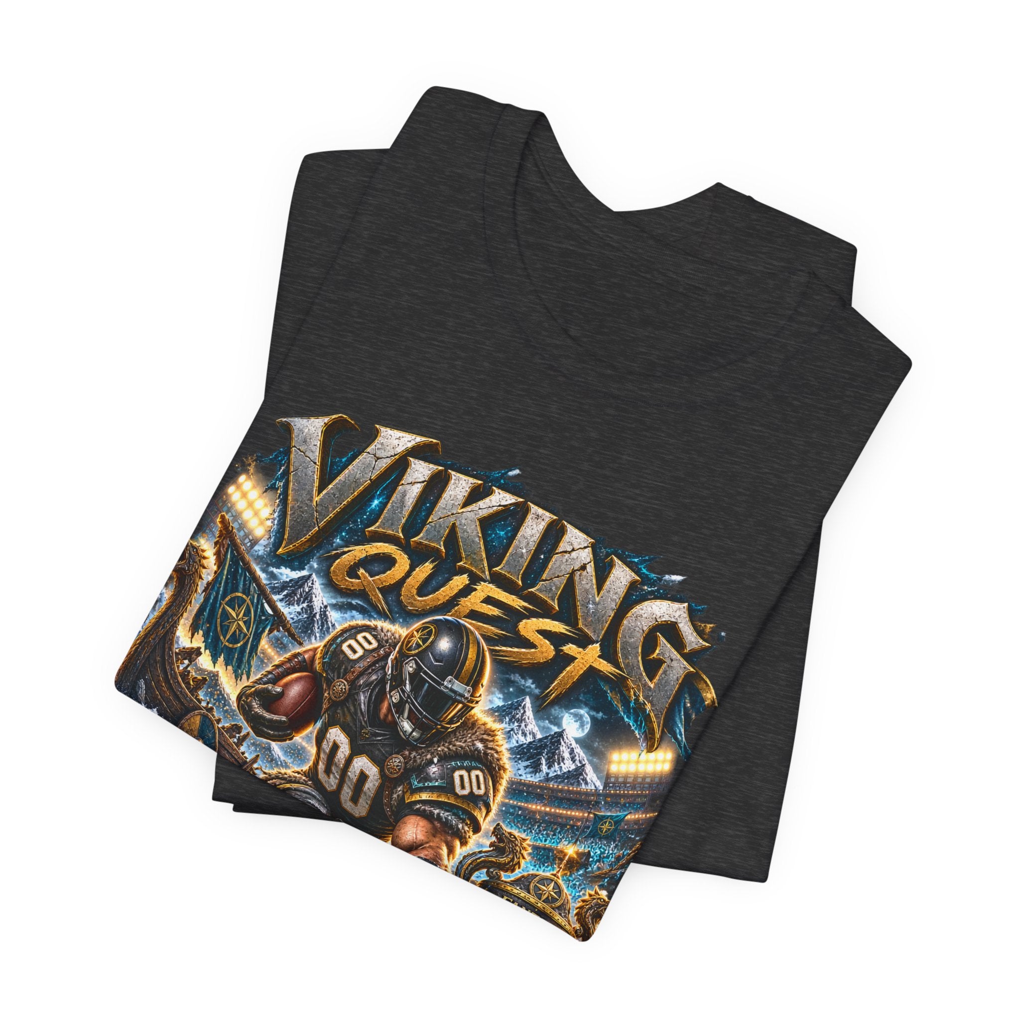 Viking Quest Football Tee