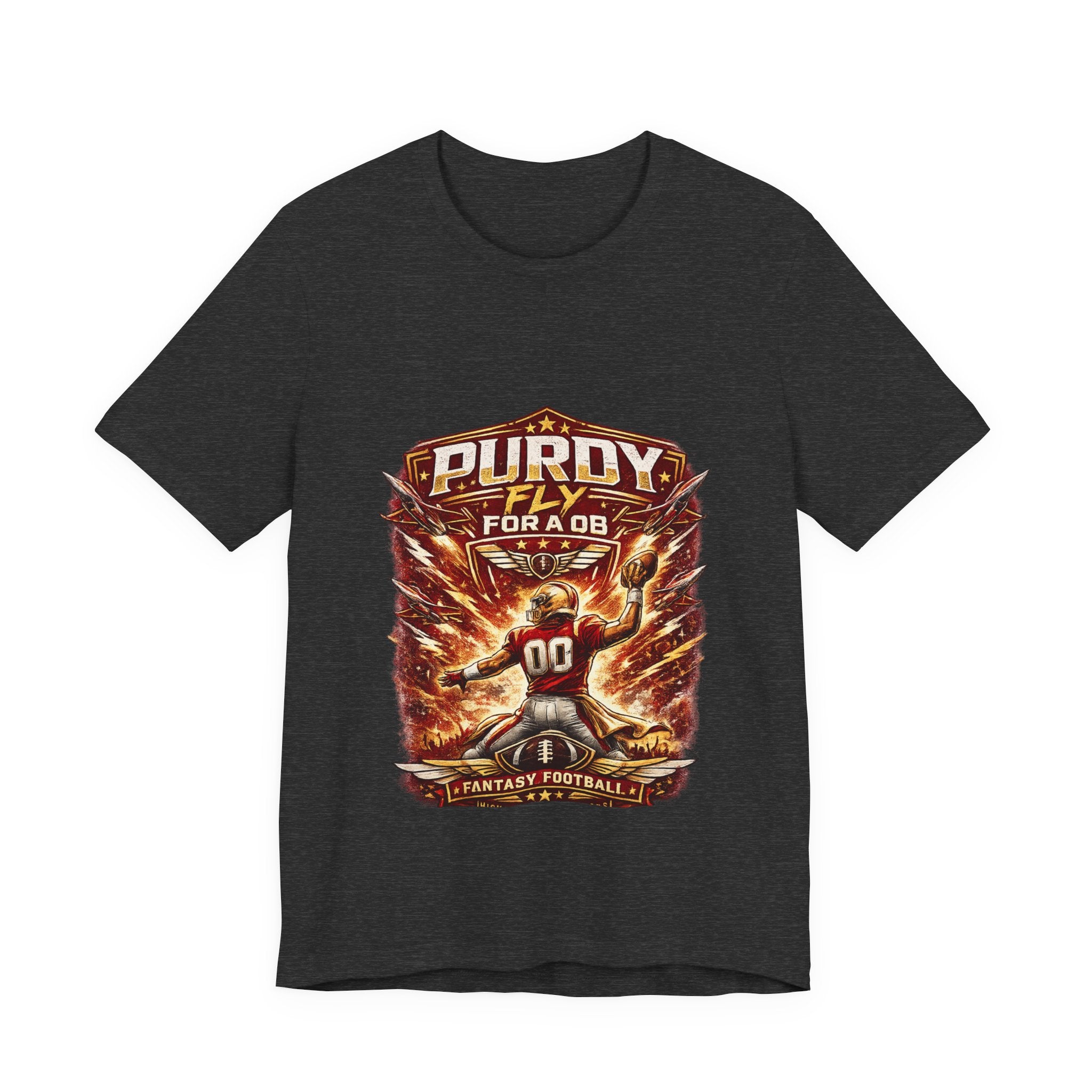 Purdy Fly for a QB Fantasy Football Tee