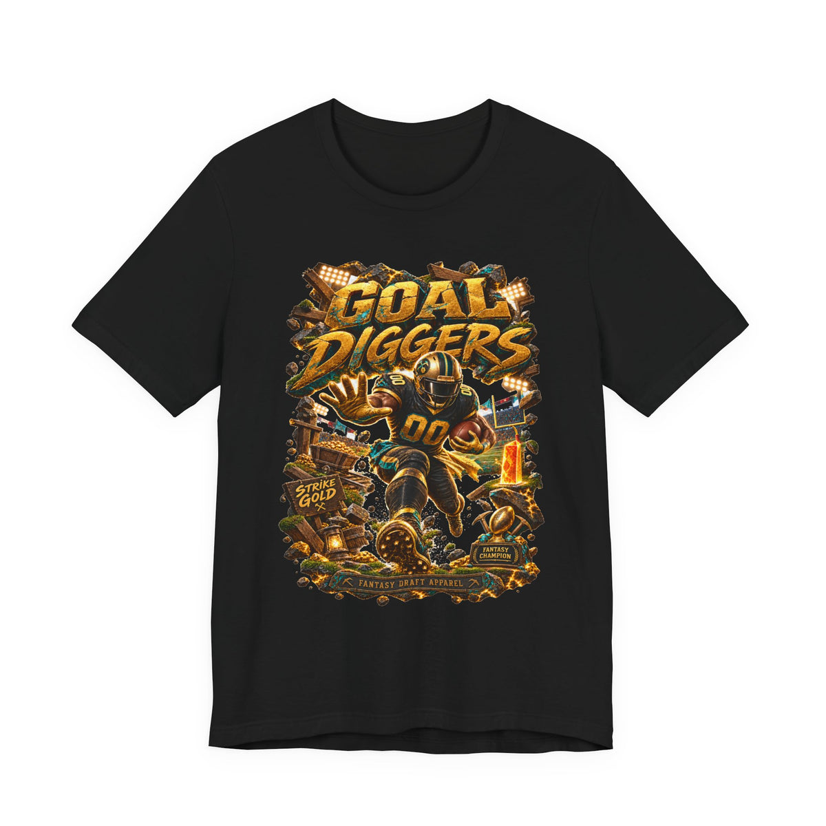 Goal Diggers Team Football Tee