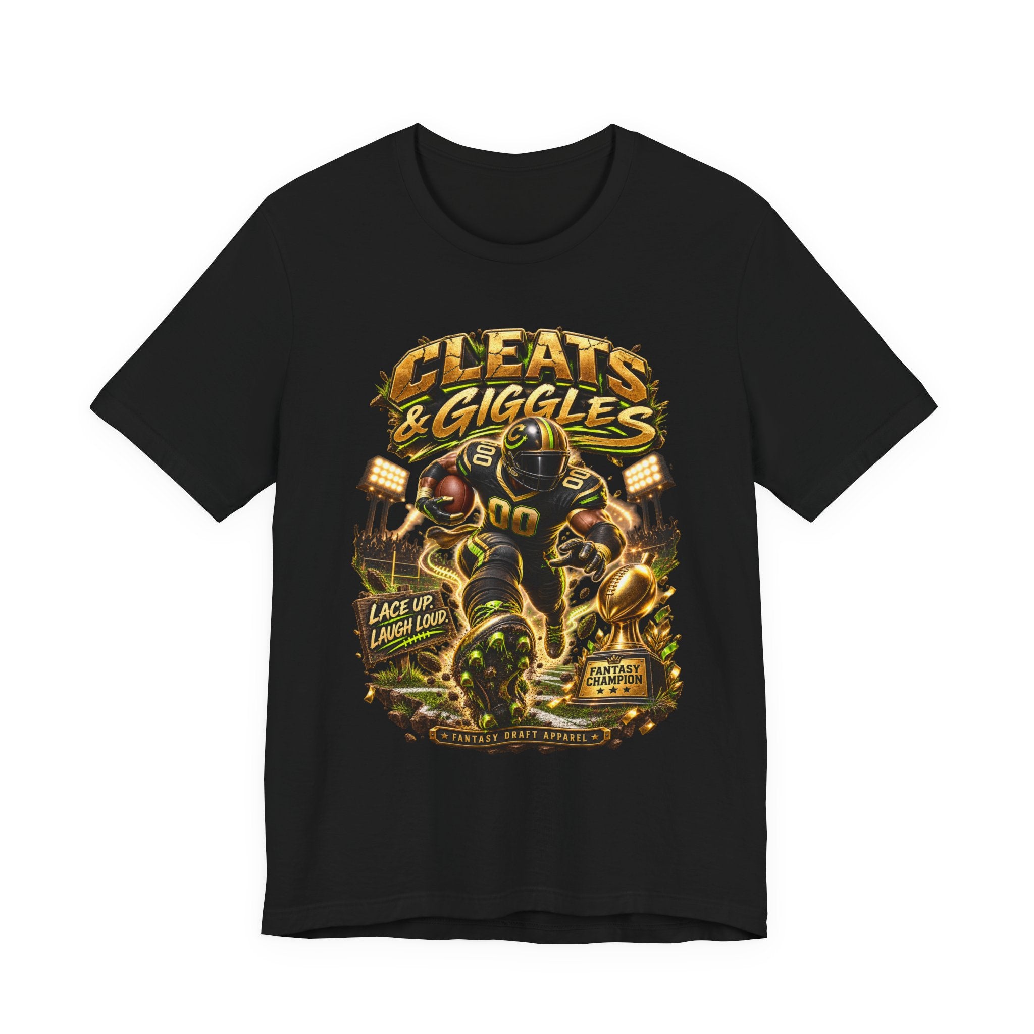 Cleats & Giggles Team Football Tee