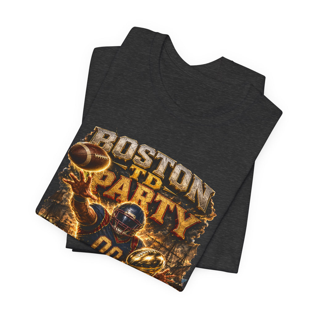 Boston TD Party Premium Football Tee
