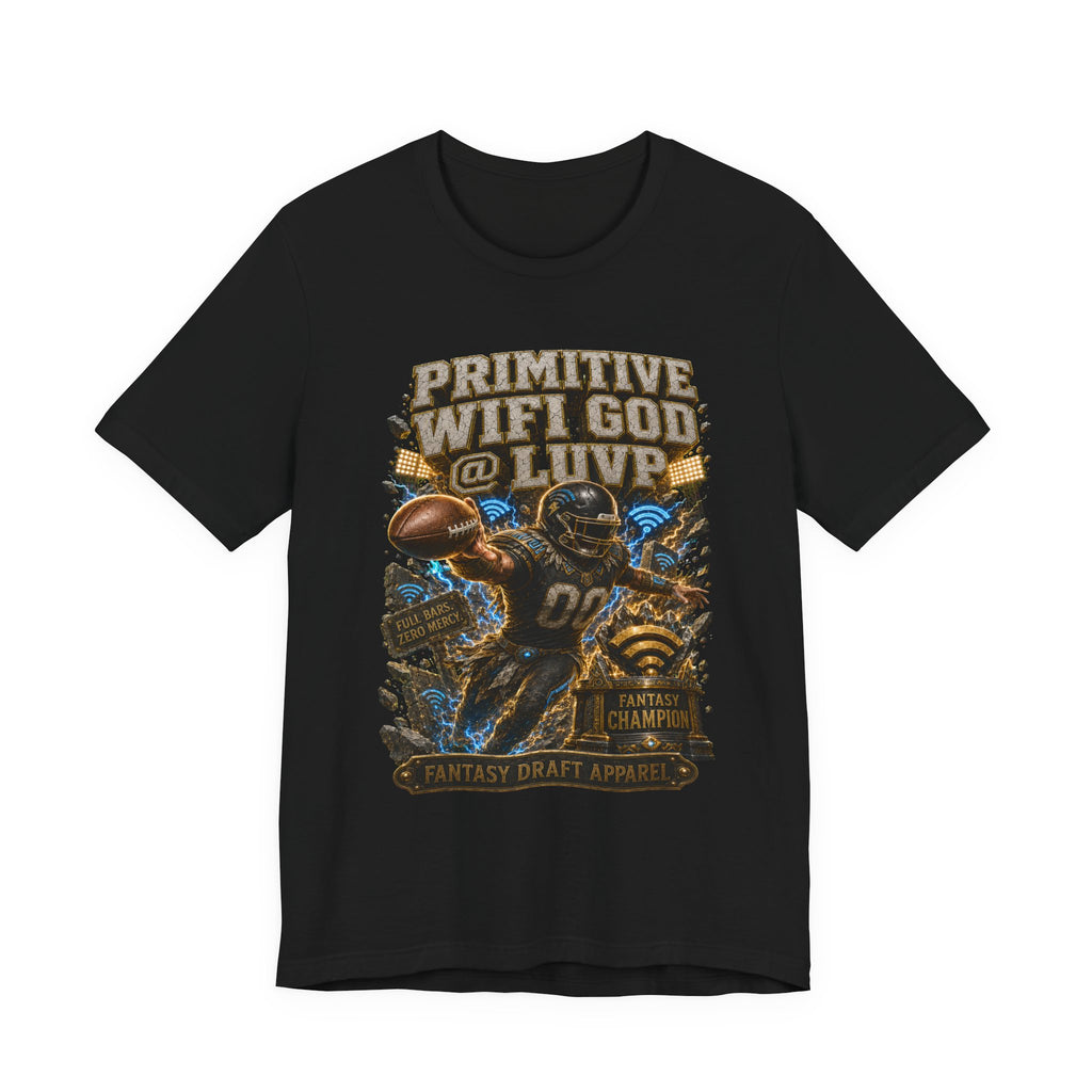 Primitive WiFi God @ LUVP Premium Football Tee