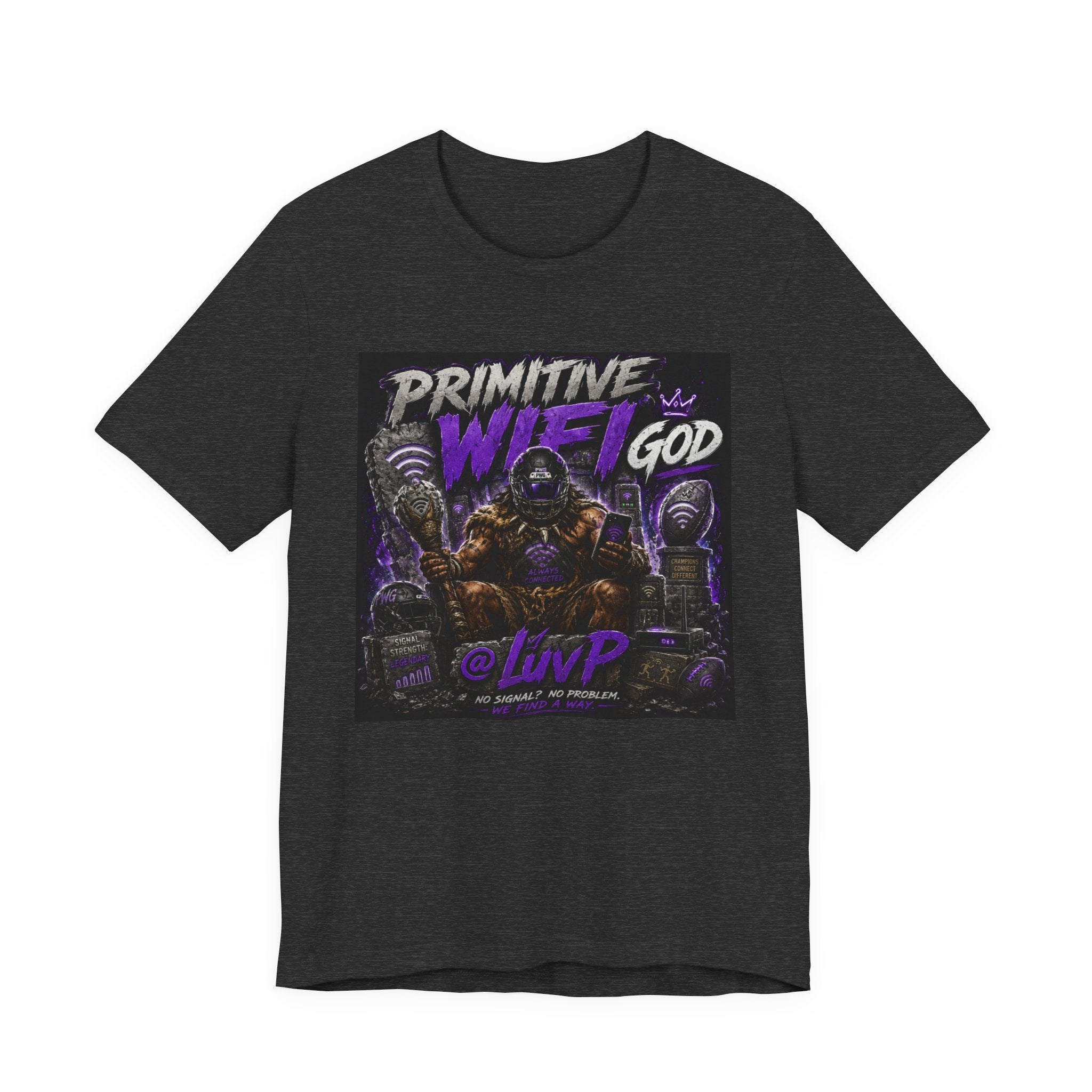 PrimitiveWifiGod@luvP Fantasy Football Tee