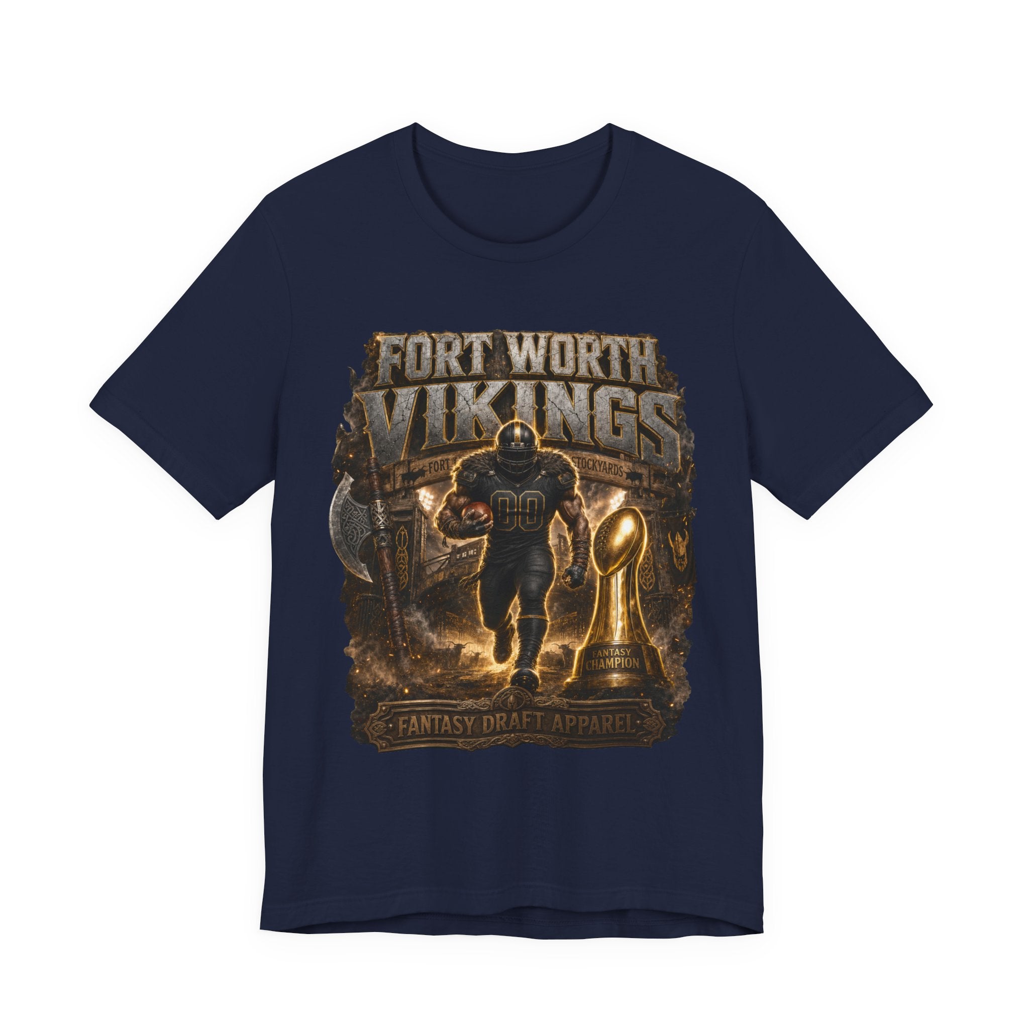 Fort Worth Vikings Premium Football Tee