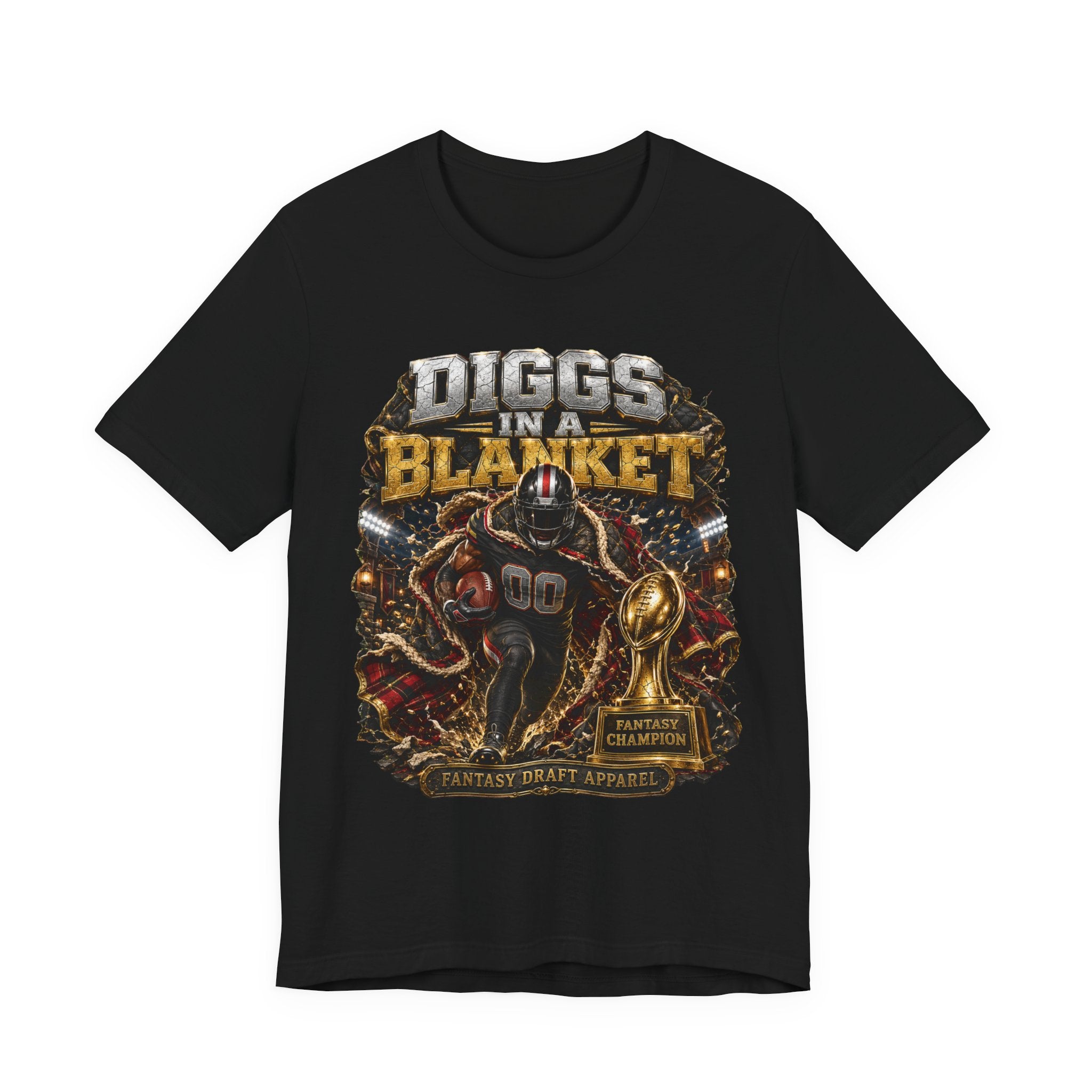 Diggs in a Blanket Premium Football Tee