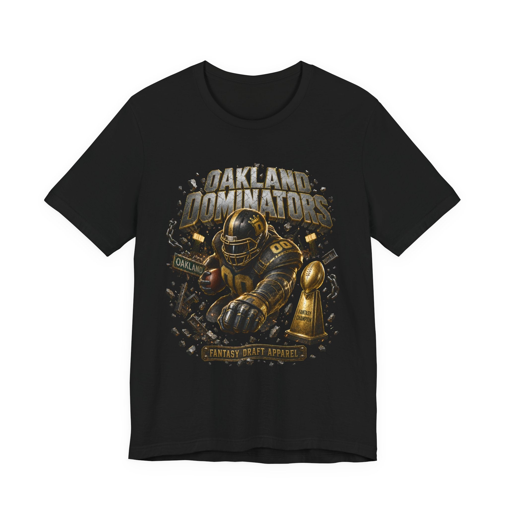 Oakland Dominators Premium Football Tee