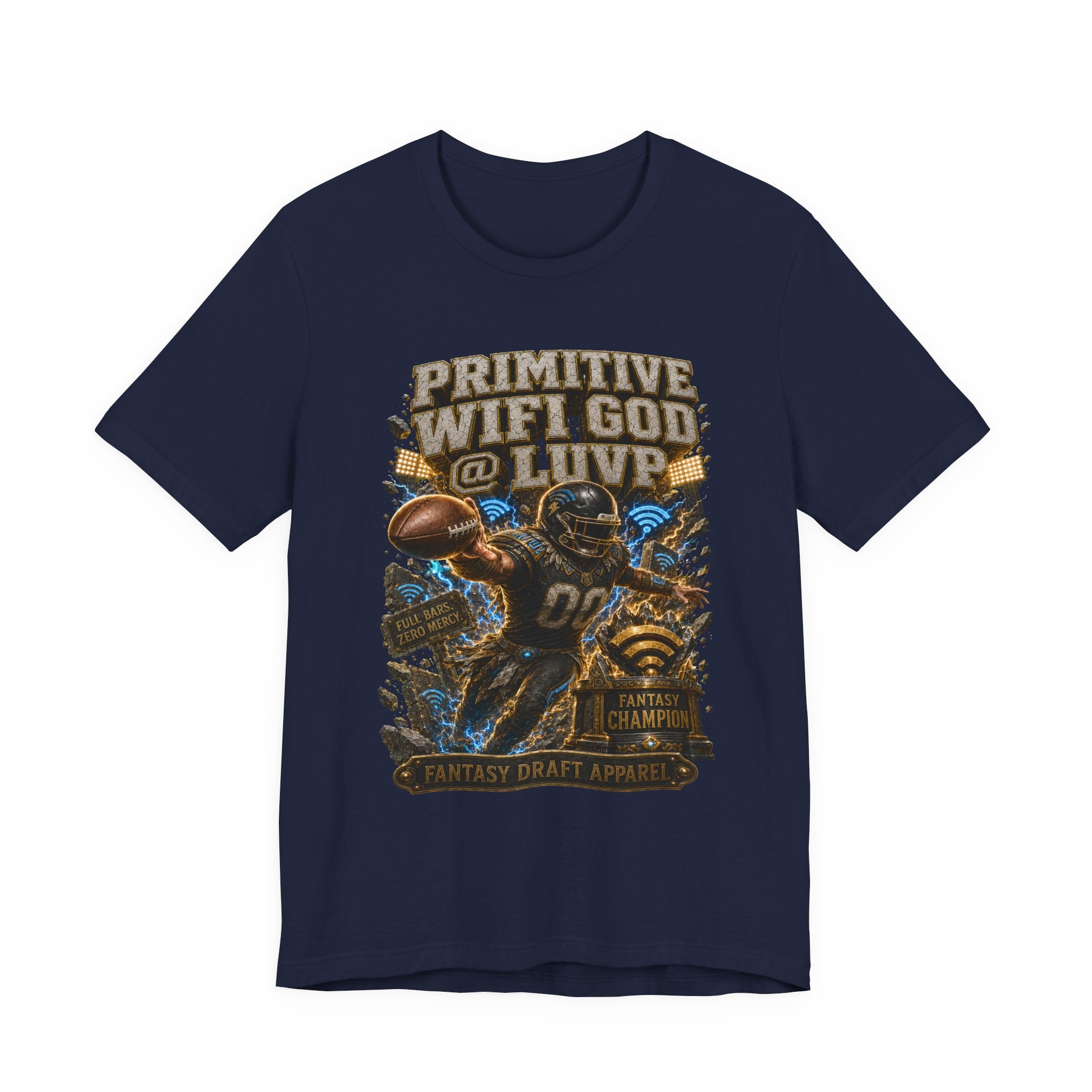 Primitive WiFi God @ LUVP Premium Football Tee