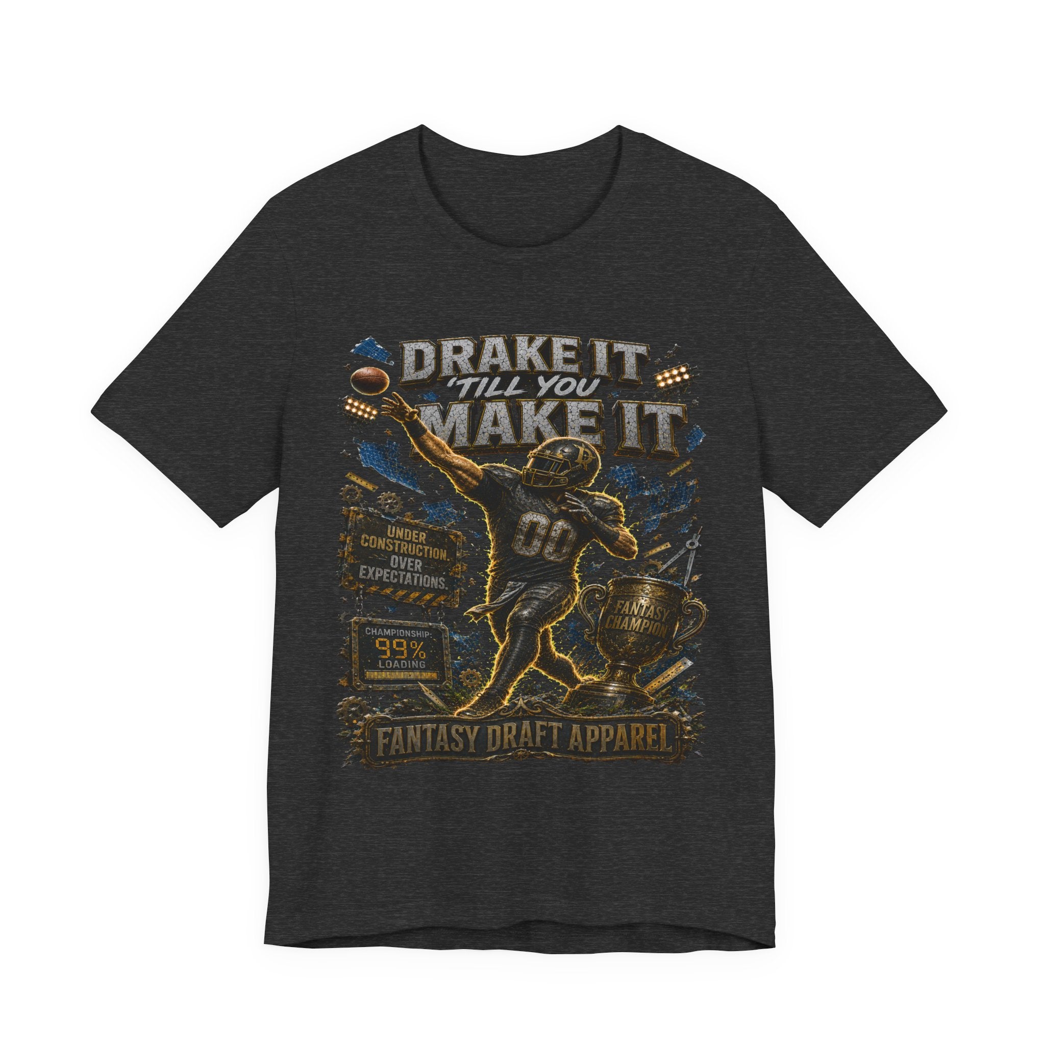 Drake It ’Till You Make It  Premium Football Tee