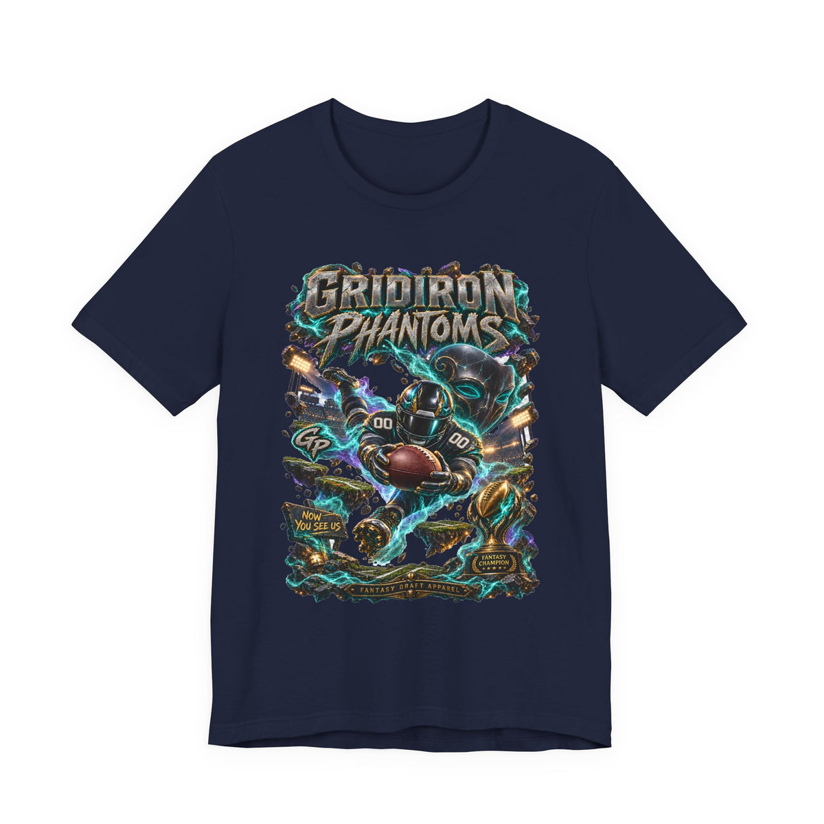 Gridiron Phantoms Team Football Tee