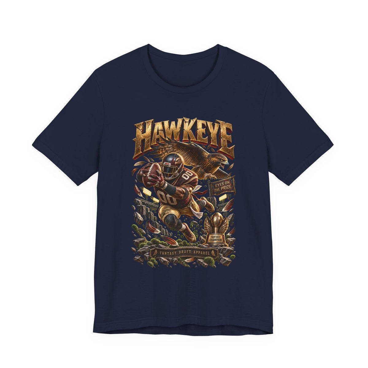Hawkeye Team Football Tee
