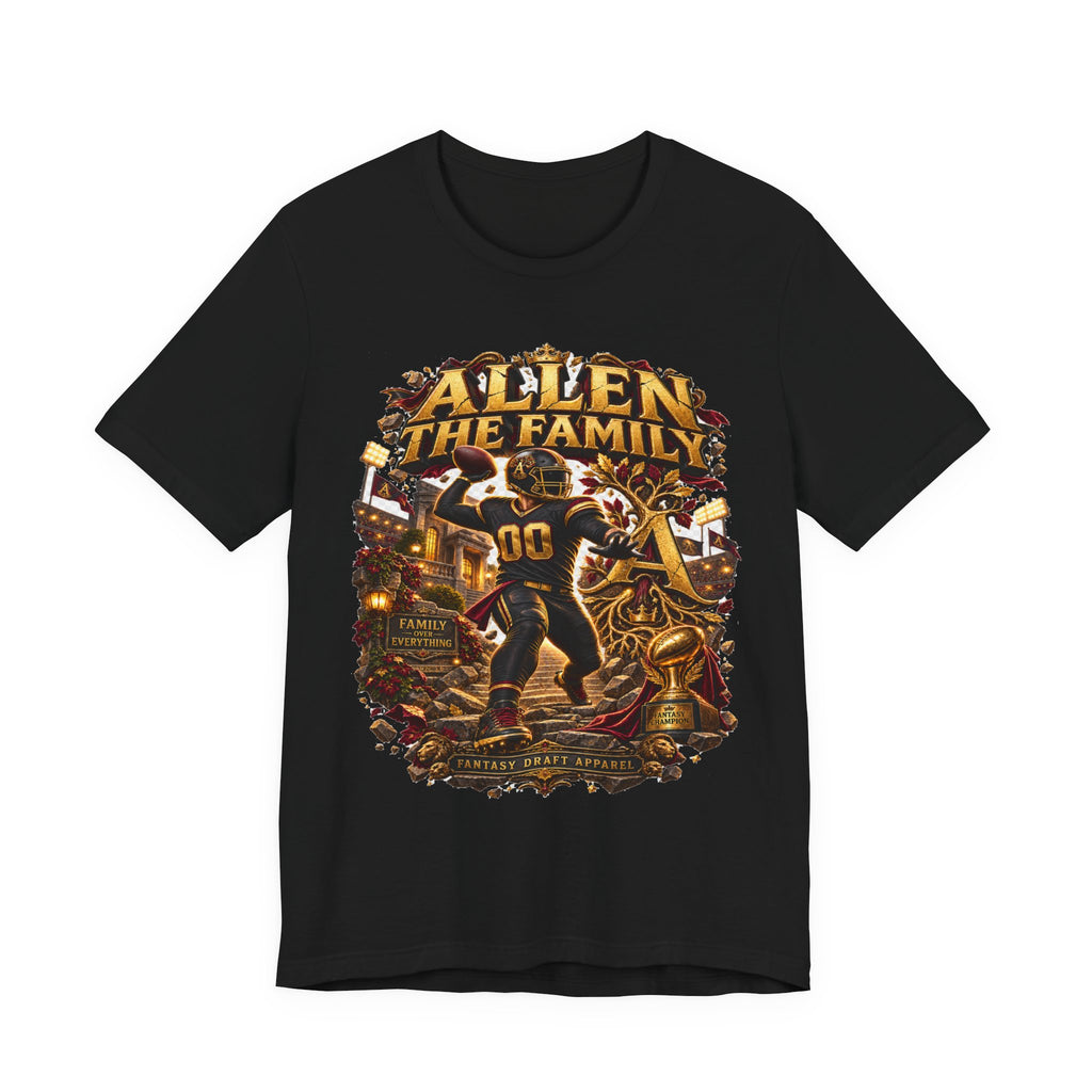 Allen the Family Team Football Tee