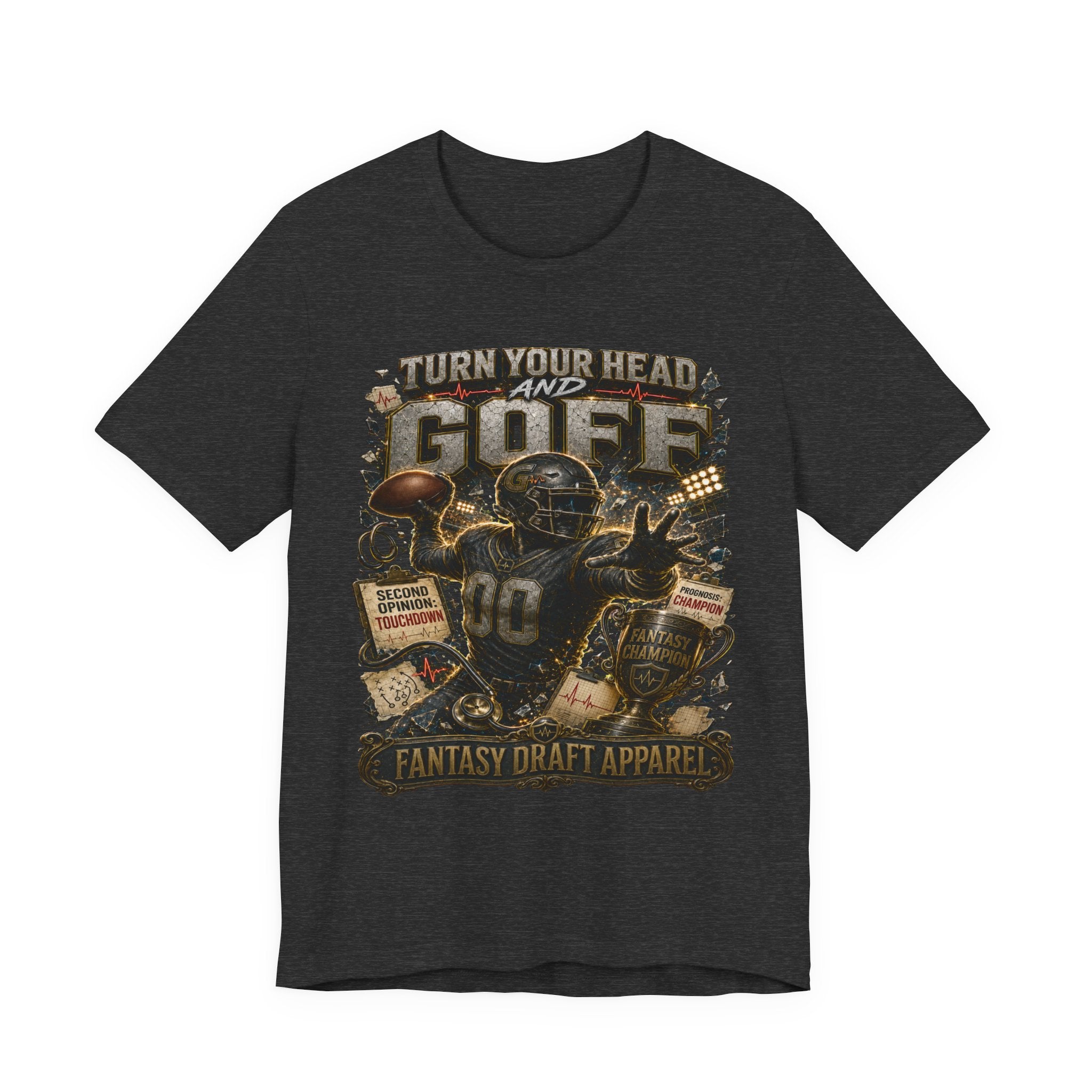 Turn Your Head and Goff  Premium Football Tee