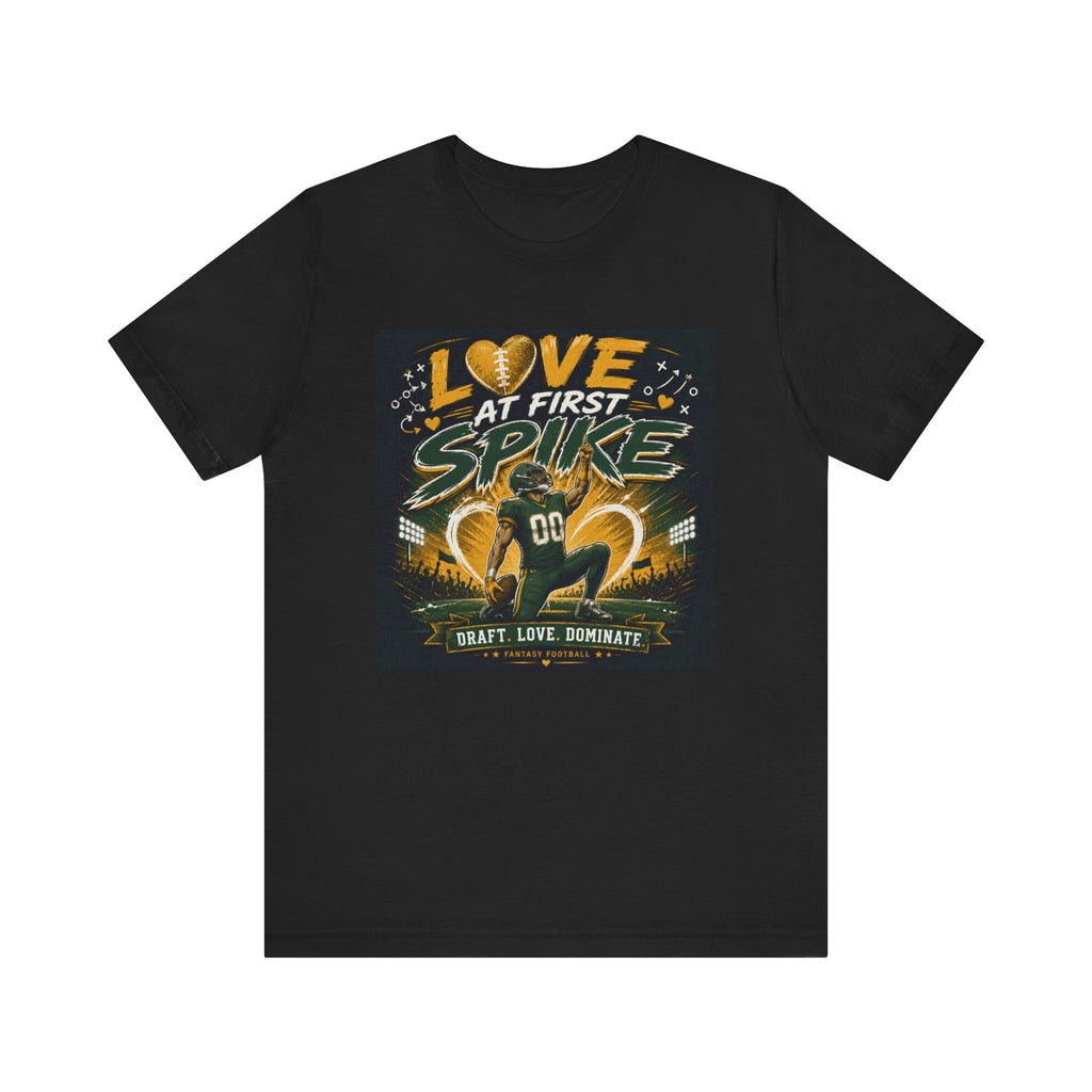 Love at First Spike Fantasy Football Tee