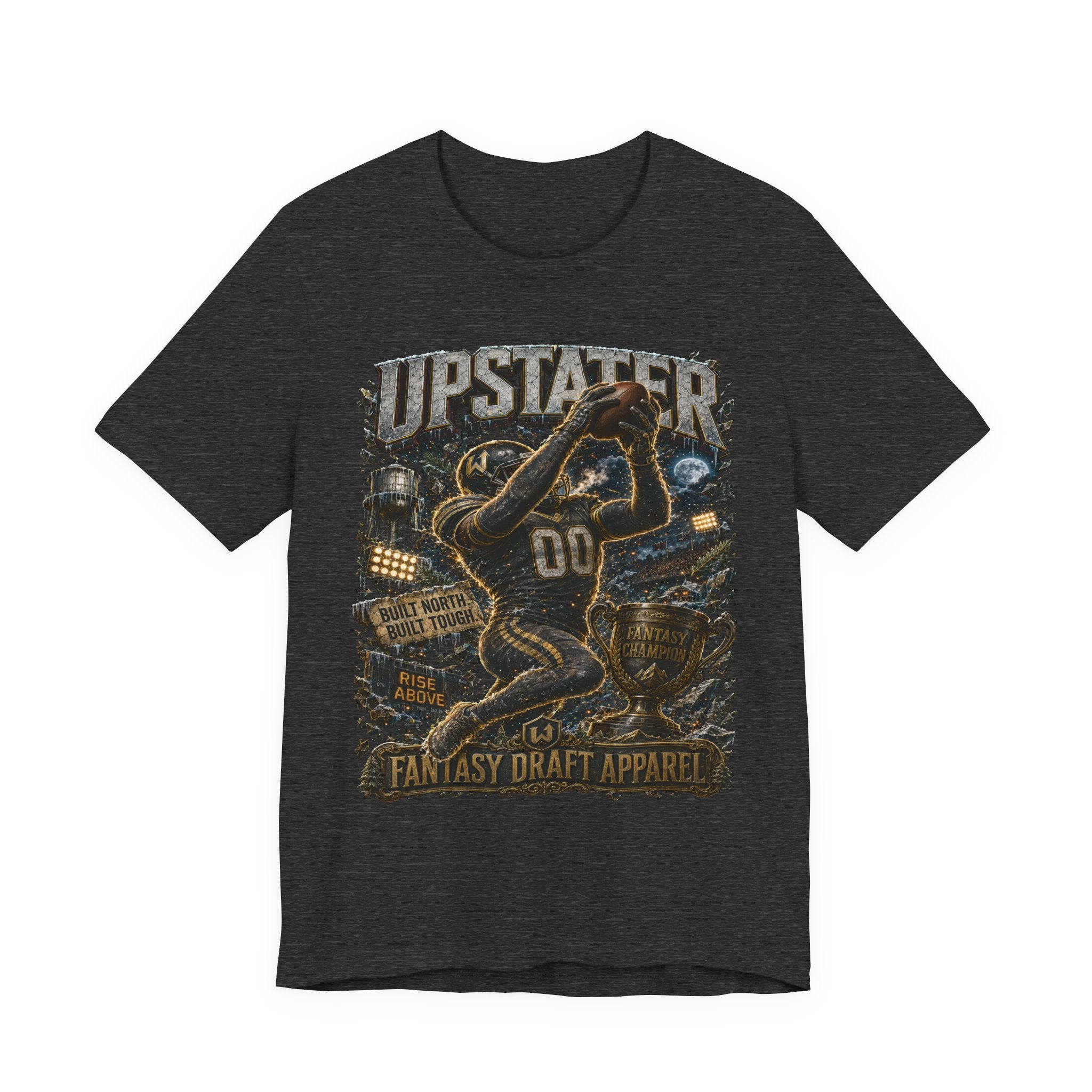 Upstater  Premium Football Tee