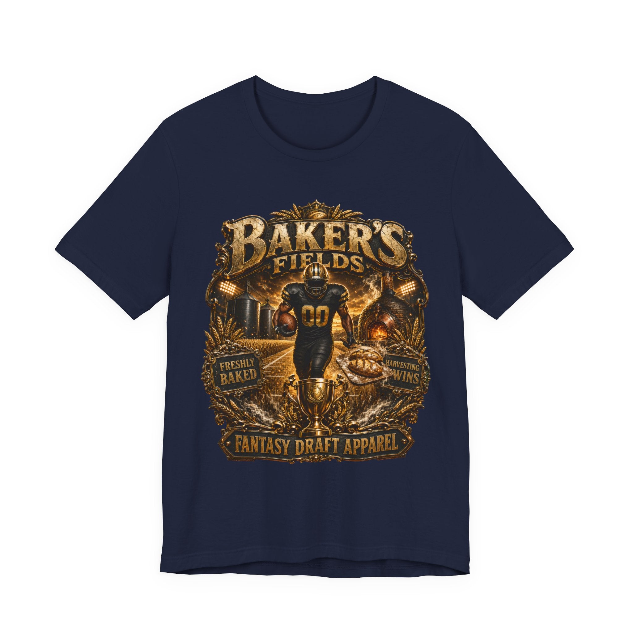 Baker’s Fields  Premium Football Tee