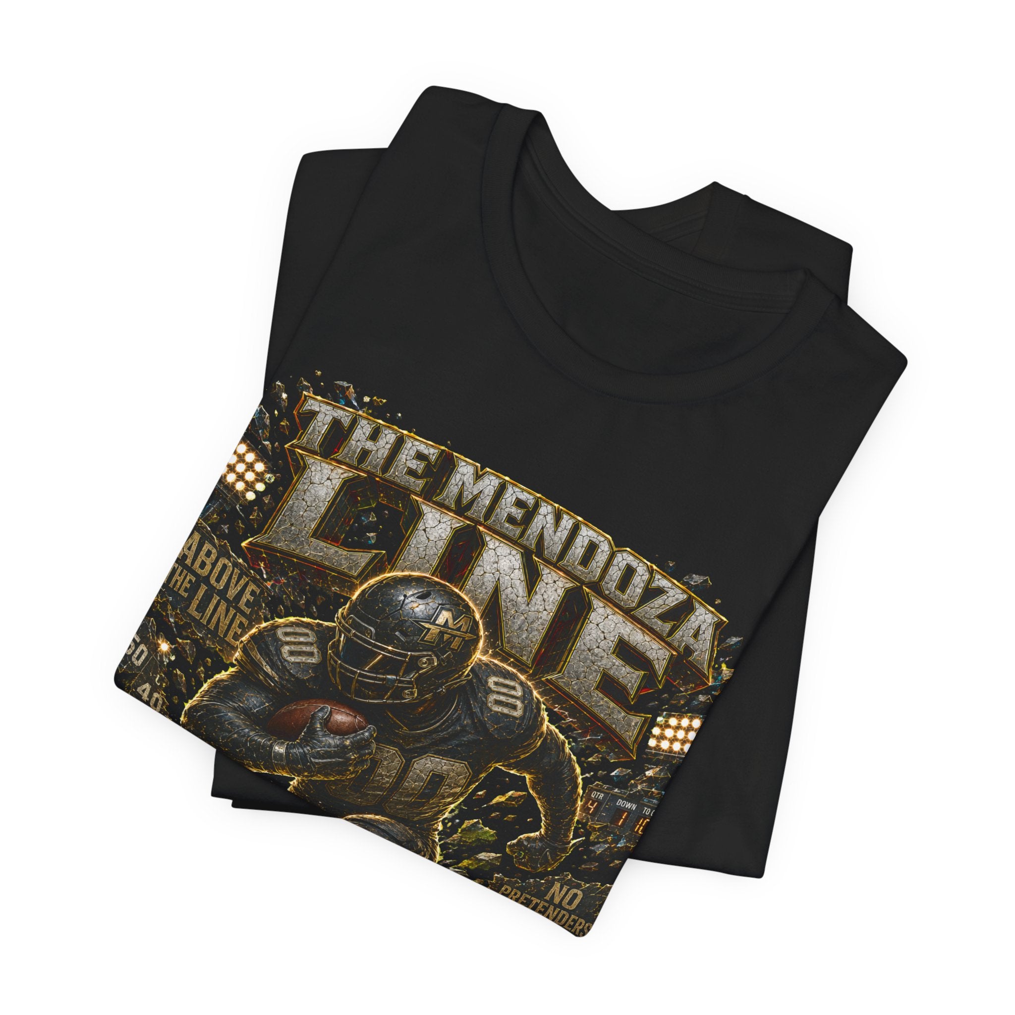 The Mendoza Line  Premium Football Tee